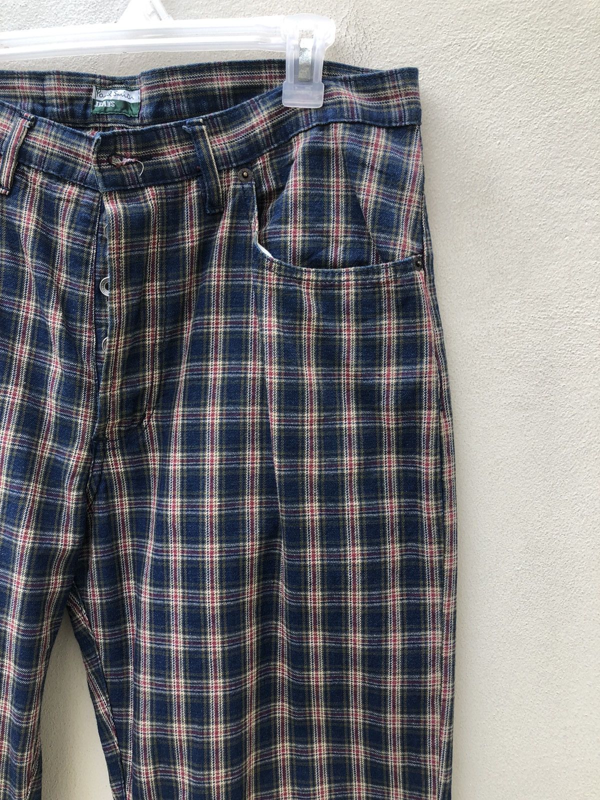 Paul Smith Paul Smith Jeans Made in Morocco Checkered Pant Size US 34 / EU 50 - 12 Thumbnail