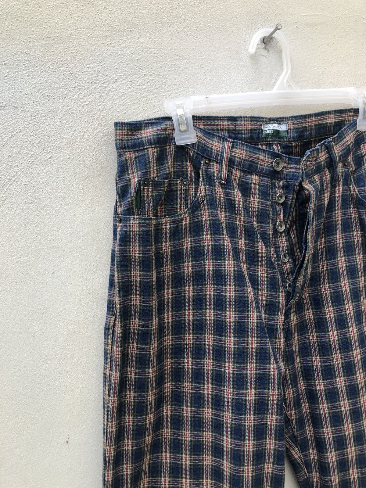 Paul Smith Paul Smith Jeans Made in Morocco Checkered Pant Size US 34 / EU 50 - 10 Thumbnail