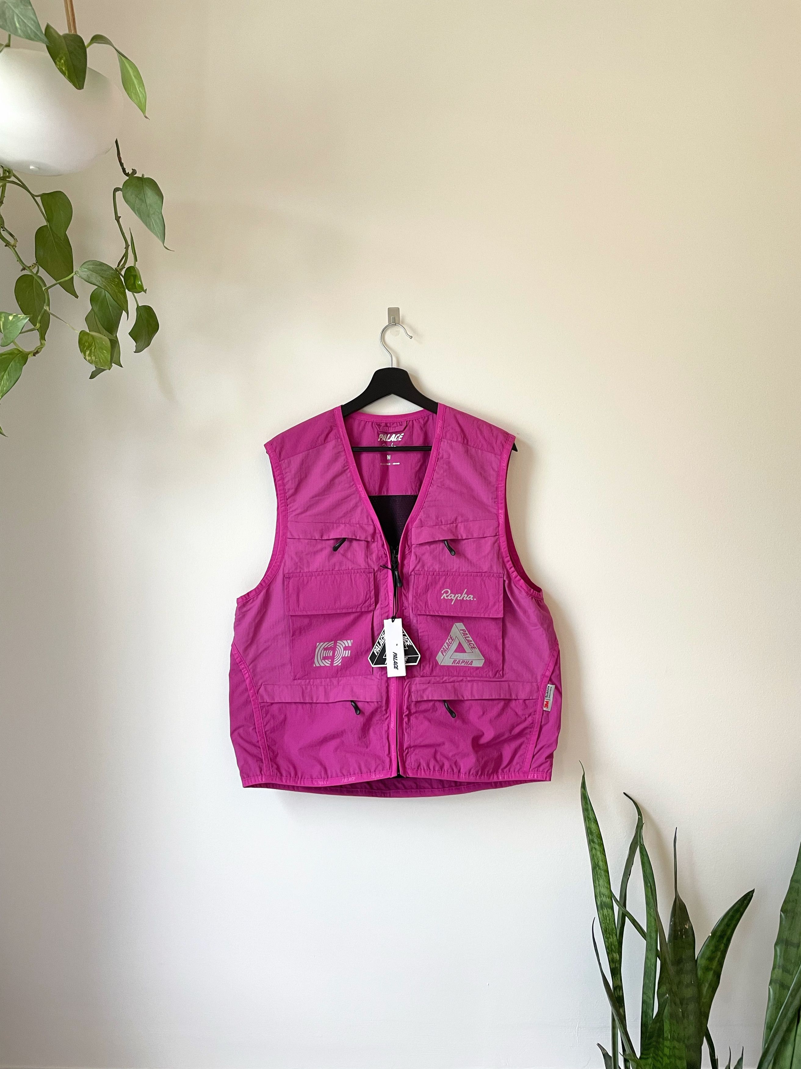 Buy Palace x Rapha EF Education First Utility Vest 'Pink' - AUG01XXPNK