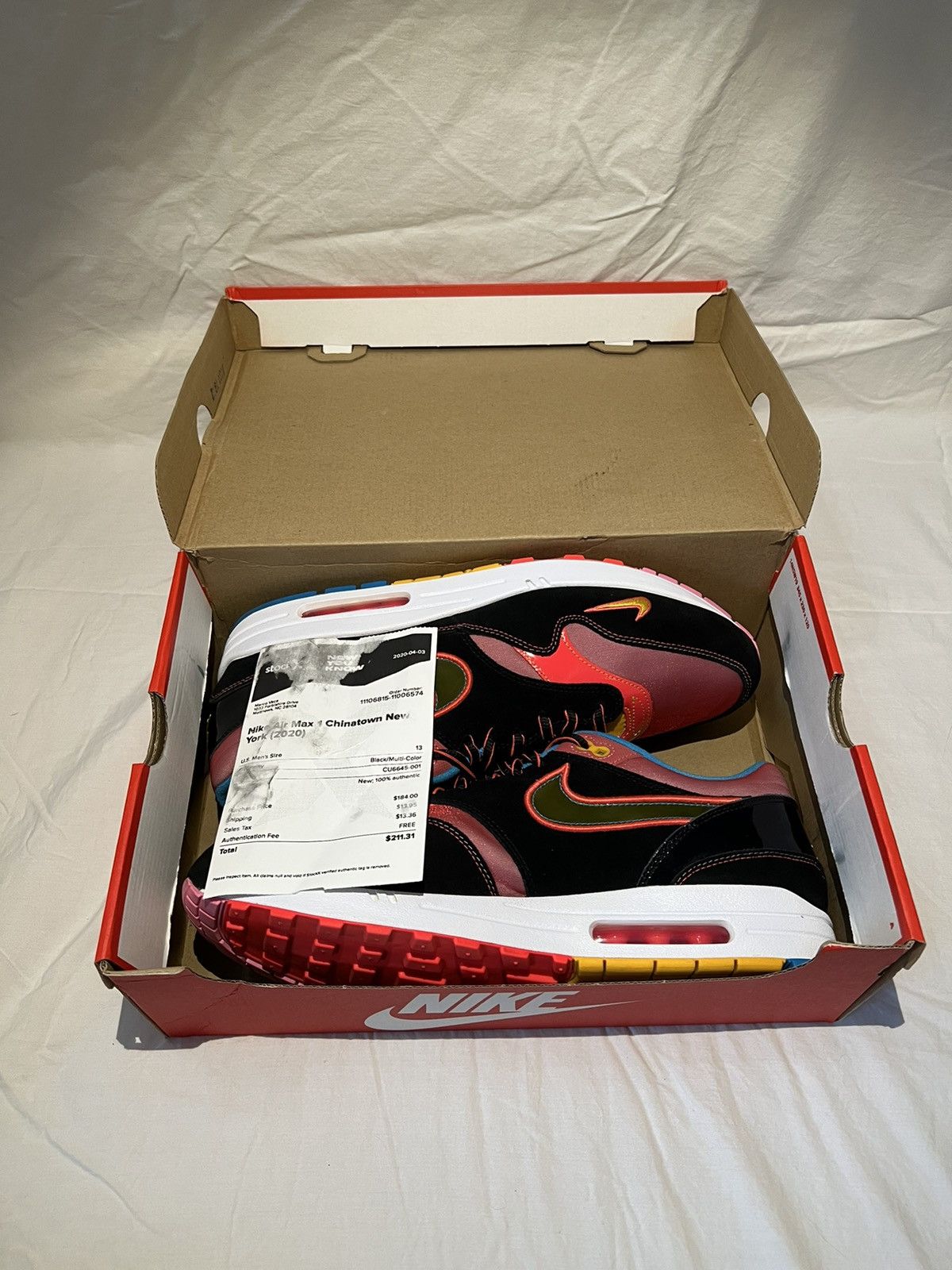 Nike Air Max 1 NYC Chinatown (2020) Size US 13 / EU 46 - 8 Thumbnail