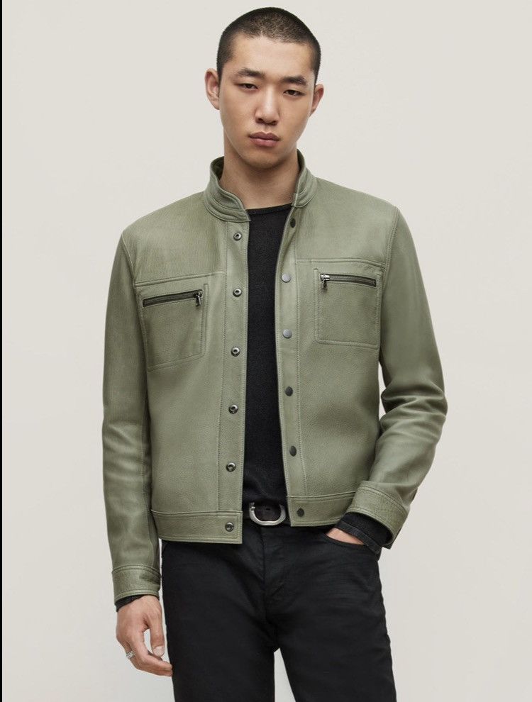 Blair reversible leather jacket. 52