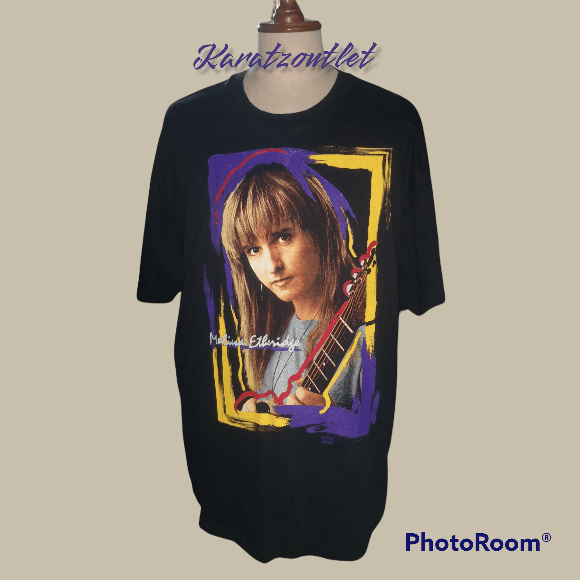 Hanes Melissa Etheridge 90s made in USA Vintage Melissa Etheridge