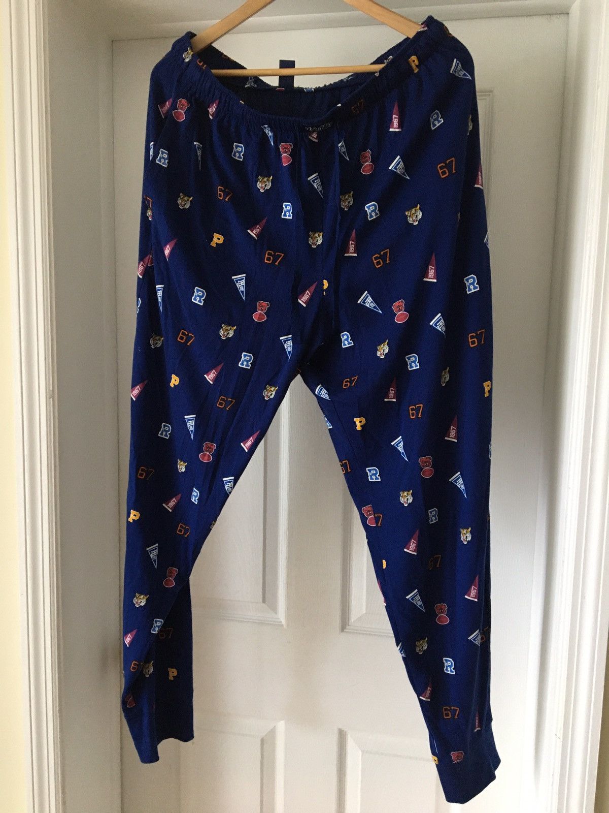 Polo Ralph Lauren × Vintage Vintage Polo Ralph Lauren Pajama Pants Size US 36 / EU 52 - 1 Thumbnail