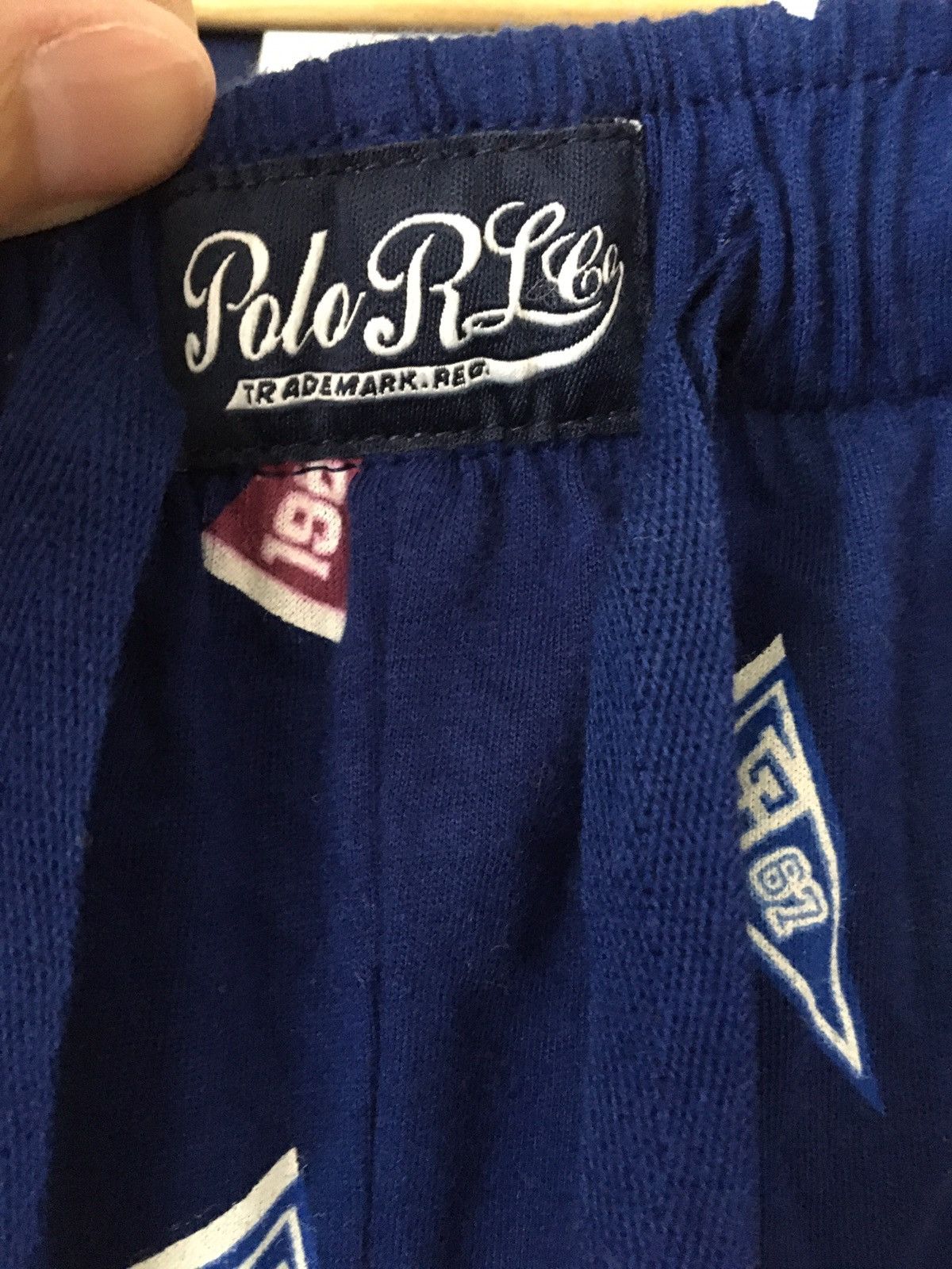 Polo Ralph Lauren × Vintage Vintage Polo Ralph Lauren Pajama Pants Size US 36 / EU 52 - 4 Thumbnail