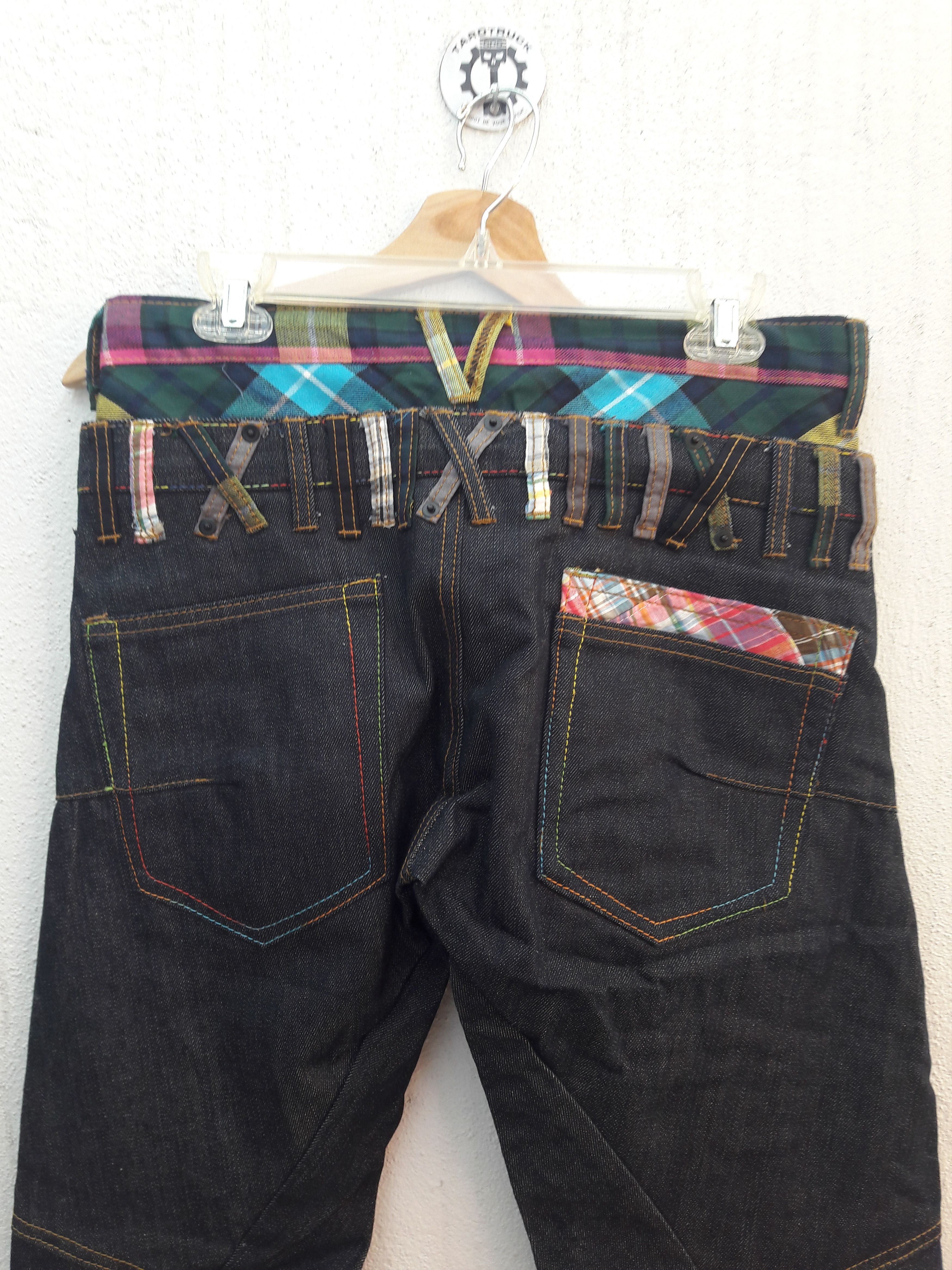 Japanese Brand 🔥OFFER🔥Breathmint Streetwear Double Waist Denim Size US 32 / EU 48 - 11 Thumbnail