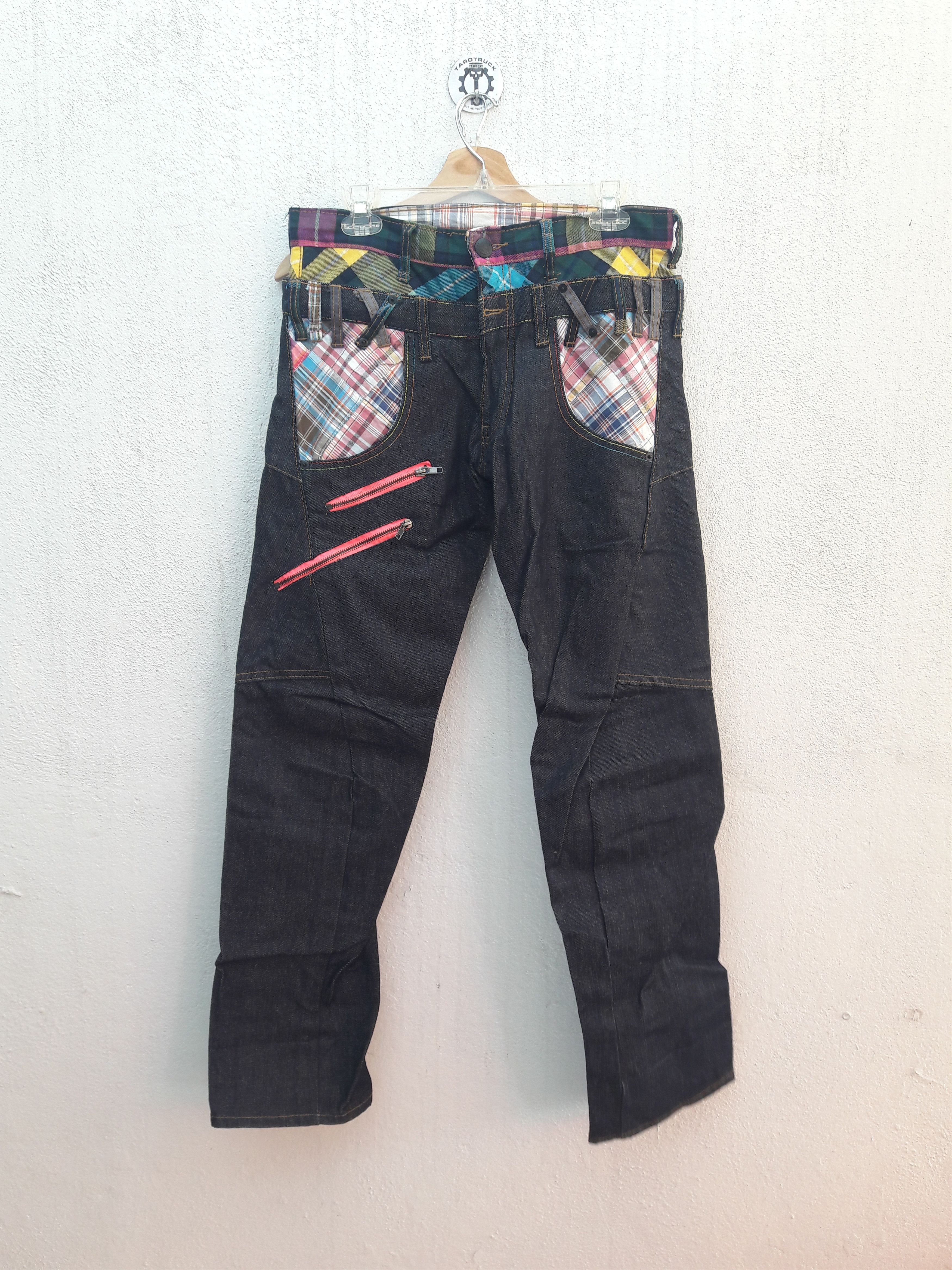 Japanese Brand 🔥OFFER🔥Breathmint Streetwear Double Waist Denim Size US 32 / EU 48 - 19 Thumbnail