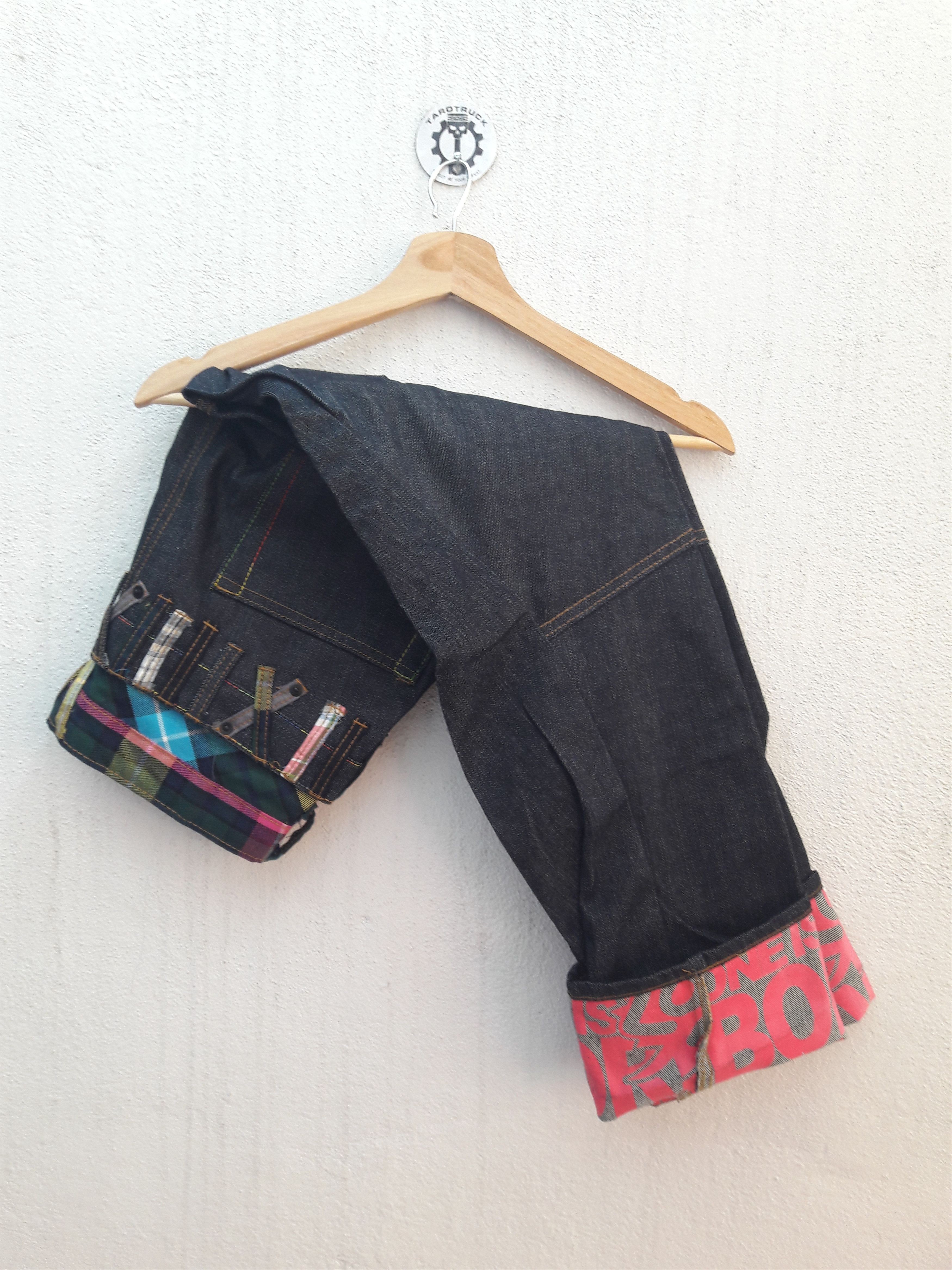 Japanese Brand 🔥OFFER🔥Breathmint Streetwear Double Waist Denim Size US 32 / EU 48 - 2 Thumbnail