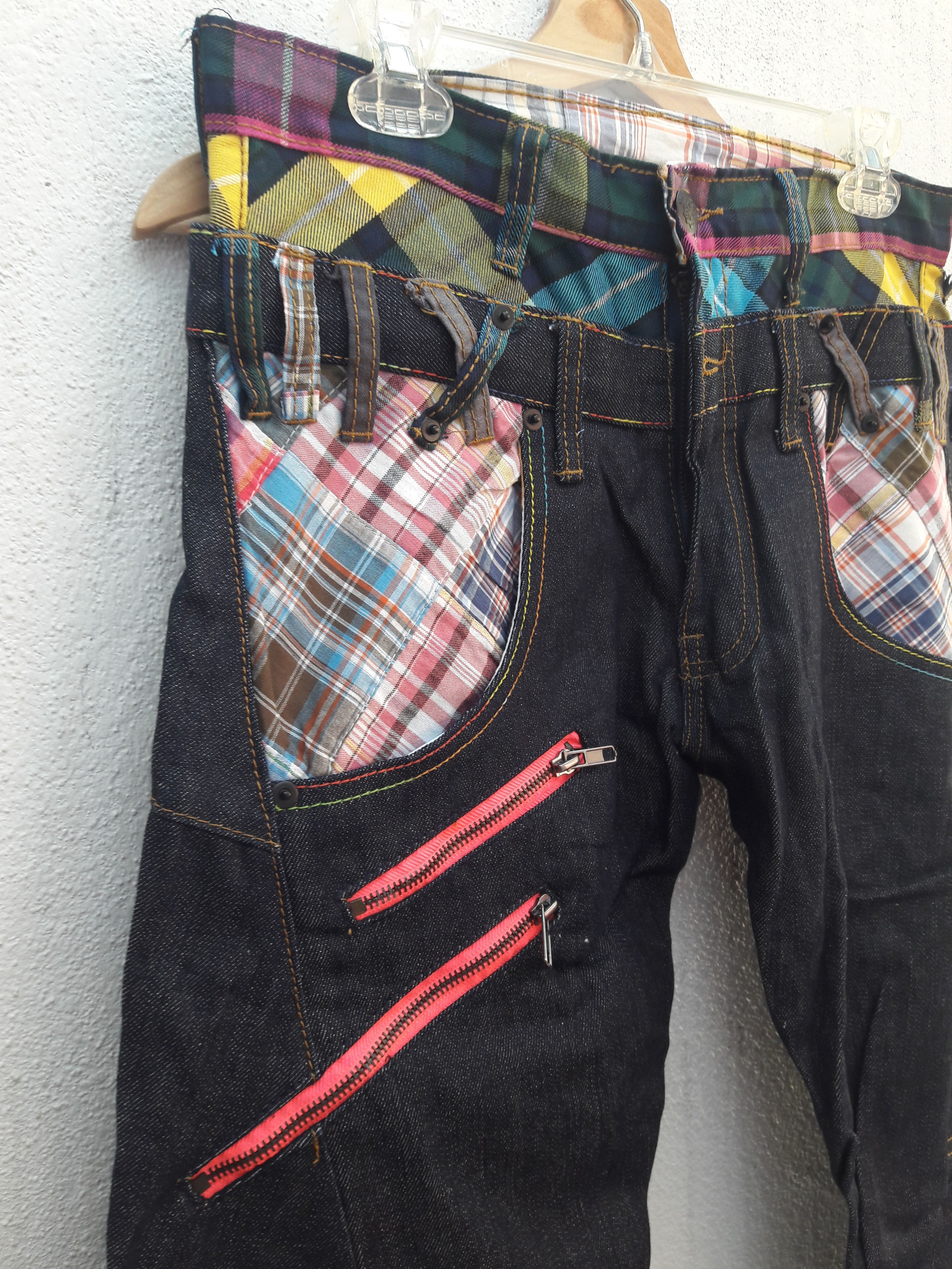 Japanese Brand 🔥OFFER🔥Breathmint Streetwear Double Waist Denim Size US 32 / EU 48 - 17 Thumbnail
