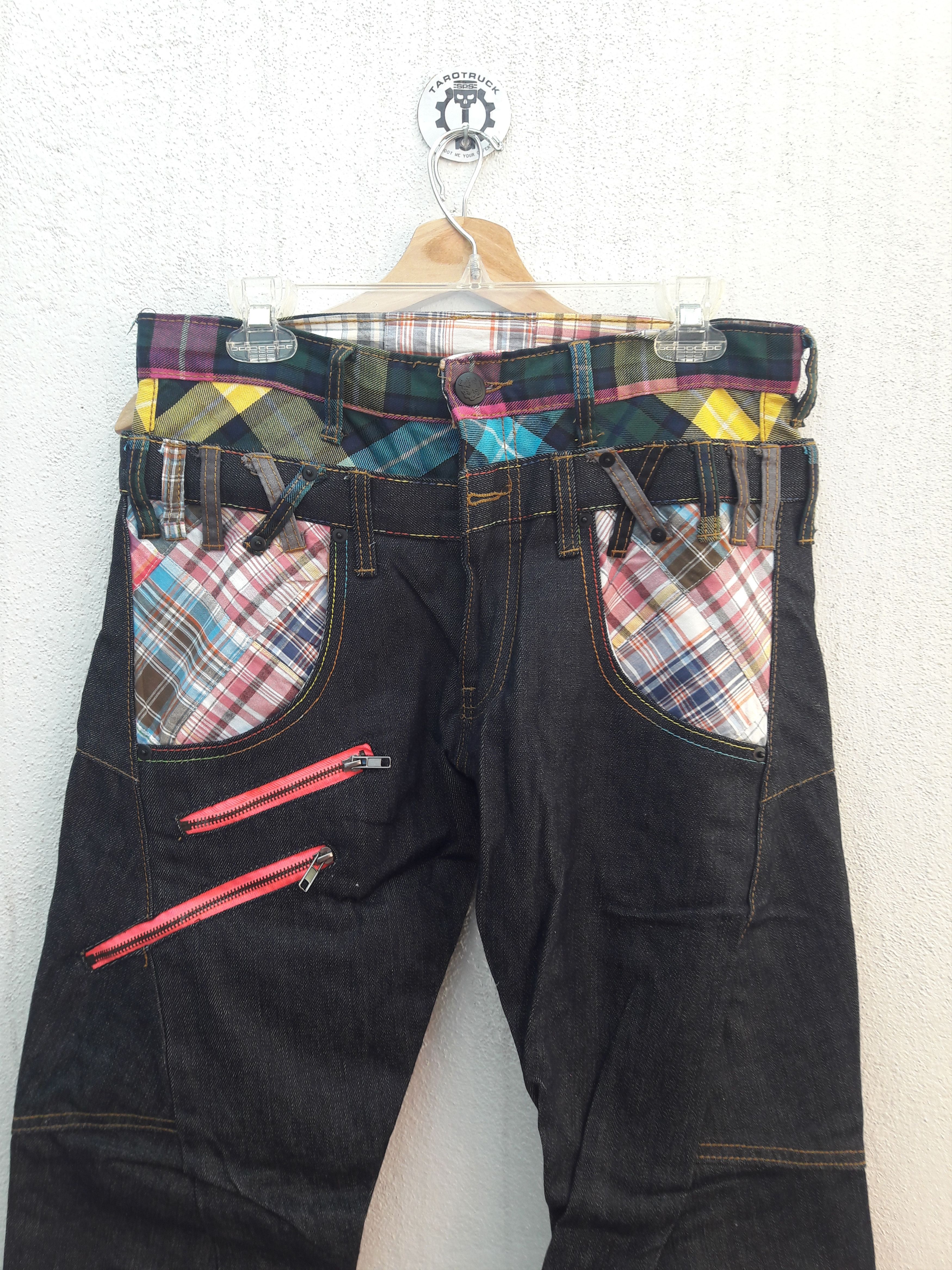Japanese Brand 🔥OFFER🔥Breathmint Streetwear Double Waist Denim Size US 32 / EU 48 - 18 Thumbnail