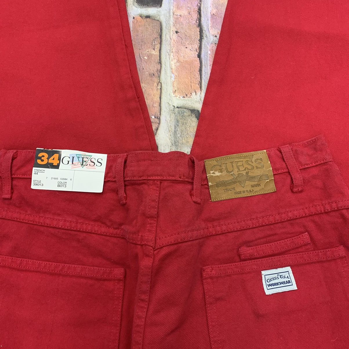 Guess × Vintage Vintage Guess Workwear carpenter jeans Size US 34 / EU 50 - 3 Thumbnail