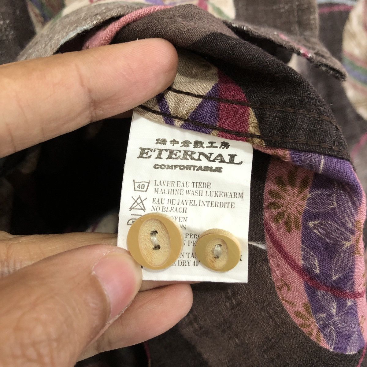 Eternal × Japanese Brand Eternal Kurashiki Kojima Japan Shirt Size US L / EU 52-54 / 3 - 6 Thumbnail