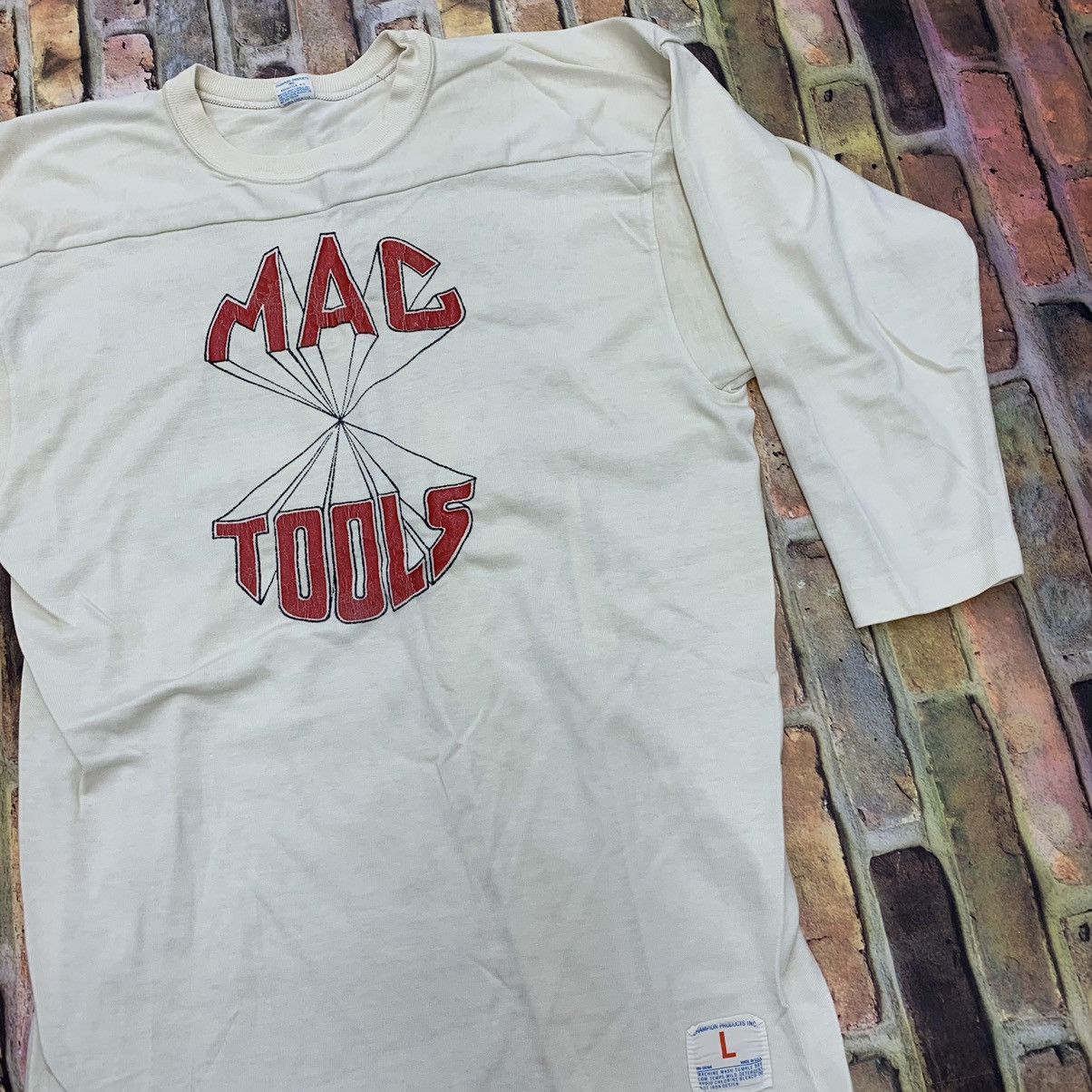 Champion × Vintage Vintage MAC Tools long sleeve Size US L / EU 52-54 / 3 - 3 Thumbnail