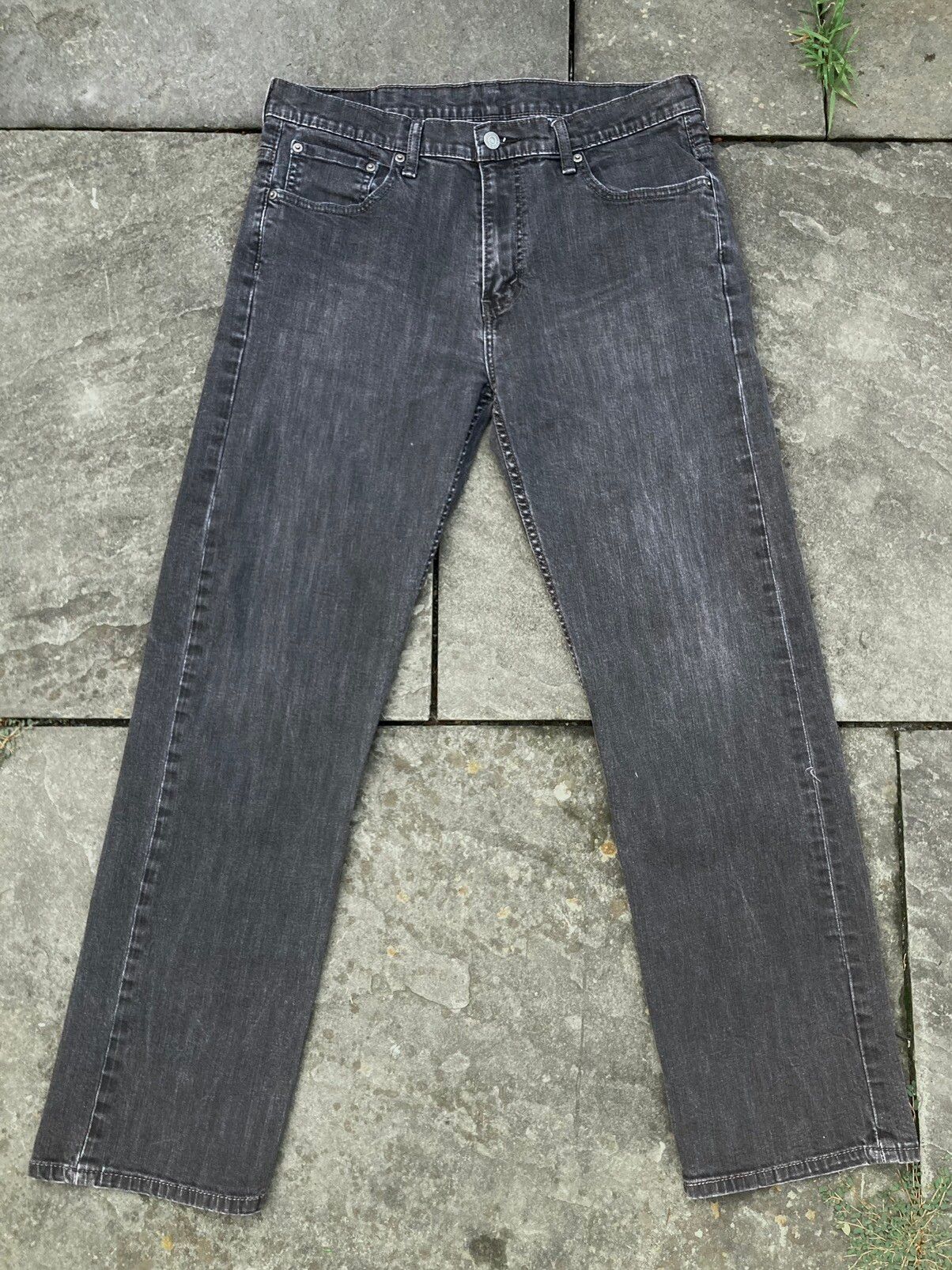 Levi's Levis 569 Grey Wash Denim Jeans Size US 34 / EU 50 - 1 Preview