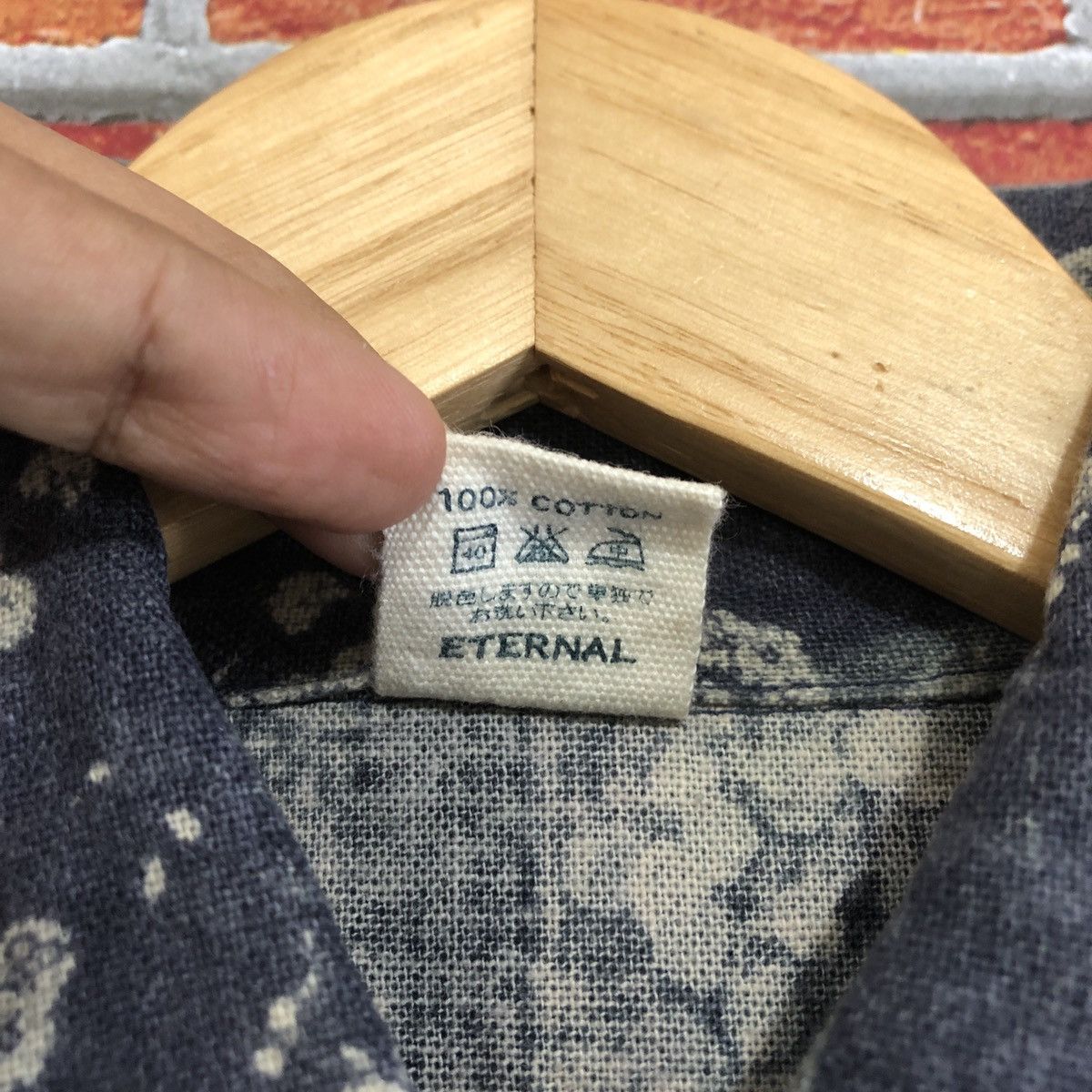 Eternal × Japanese Brand Eternal Kurashiki Kojima Japan Shirt Size US L / EU 52-54 / 3 - 6 Thumbnail