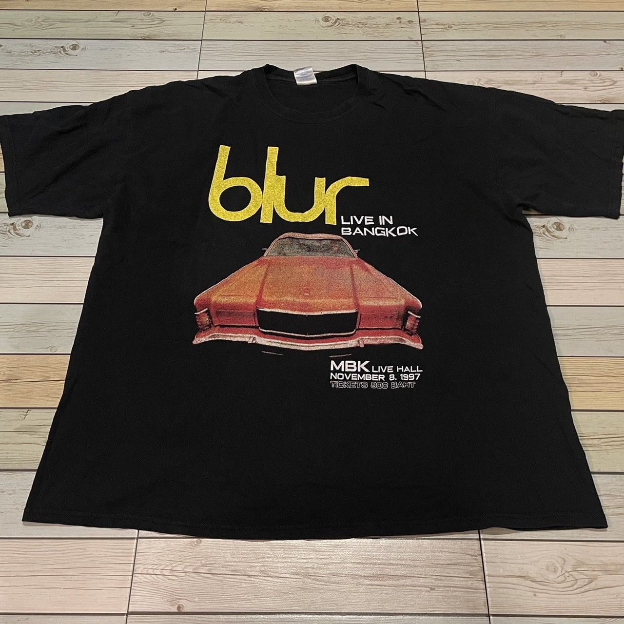Band Tees Blur Tour Bootleg T Shirt Concert Bkk Size US XXL / EU 58 / 5 - 1 Thumbnail