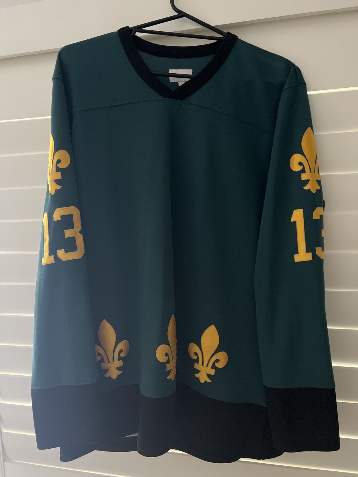 Supreme Supreme Fleur De Lis Hockey Jersey | Grailed