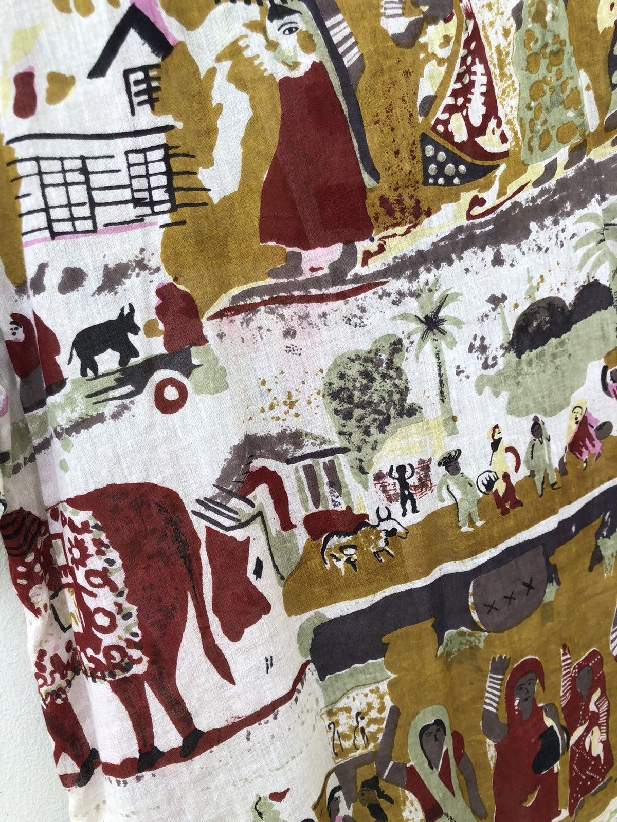 Vintage Vintage Oil Tycoon Japan Ethnic Tribe Art Hawaiian Shirt Size US L / EU 52-54 / 3 - 20 Thumbnail