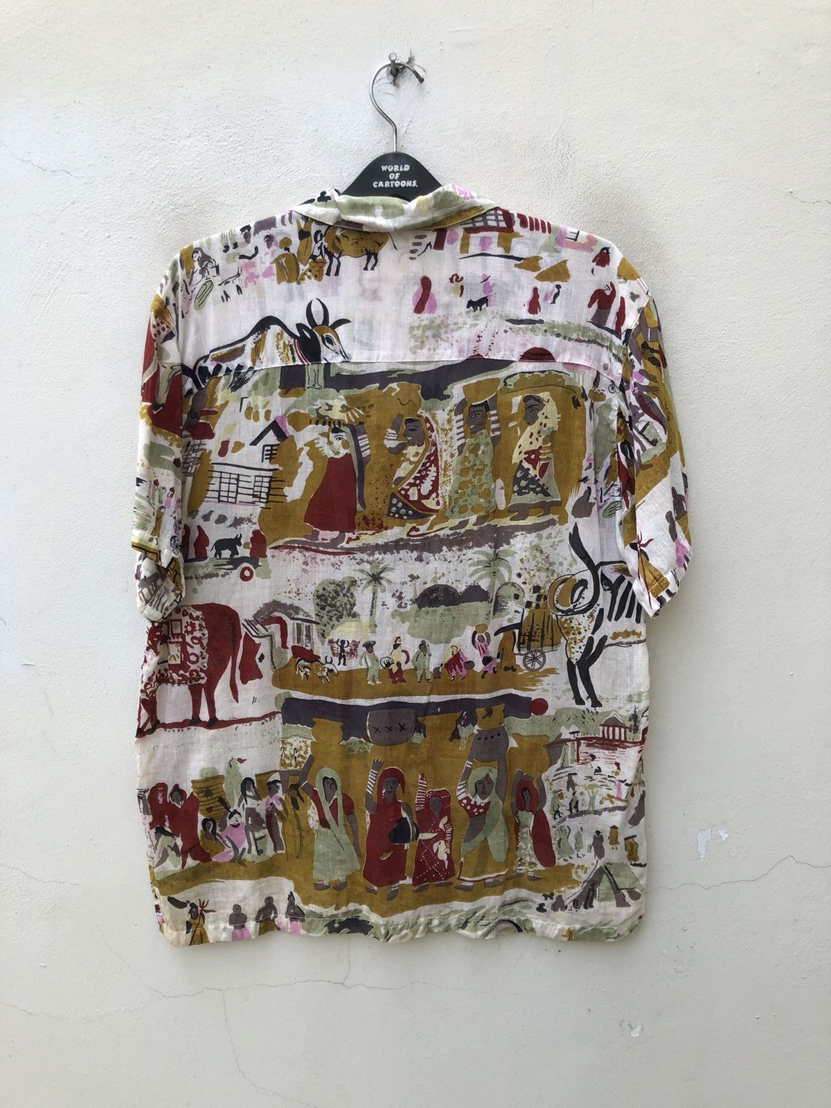 Vintage Vintage Oil Tycoon Japan Ethnic Tribe Art Hawaiian Shirt Size US L / EU 52-54 / 3 - 15 Thumbnail