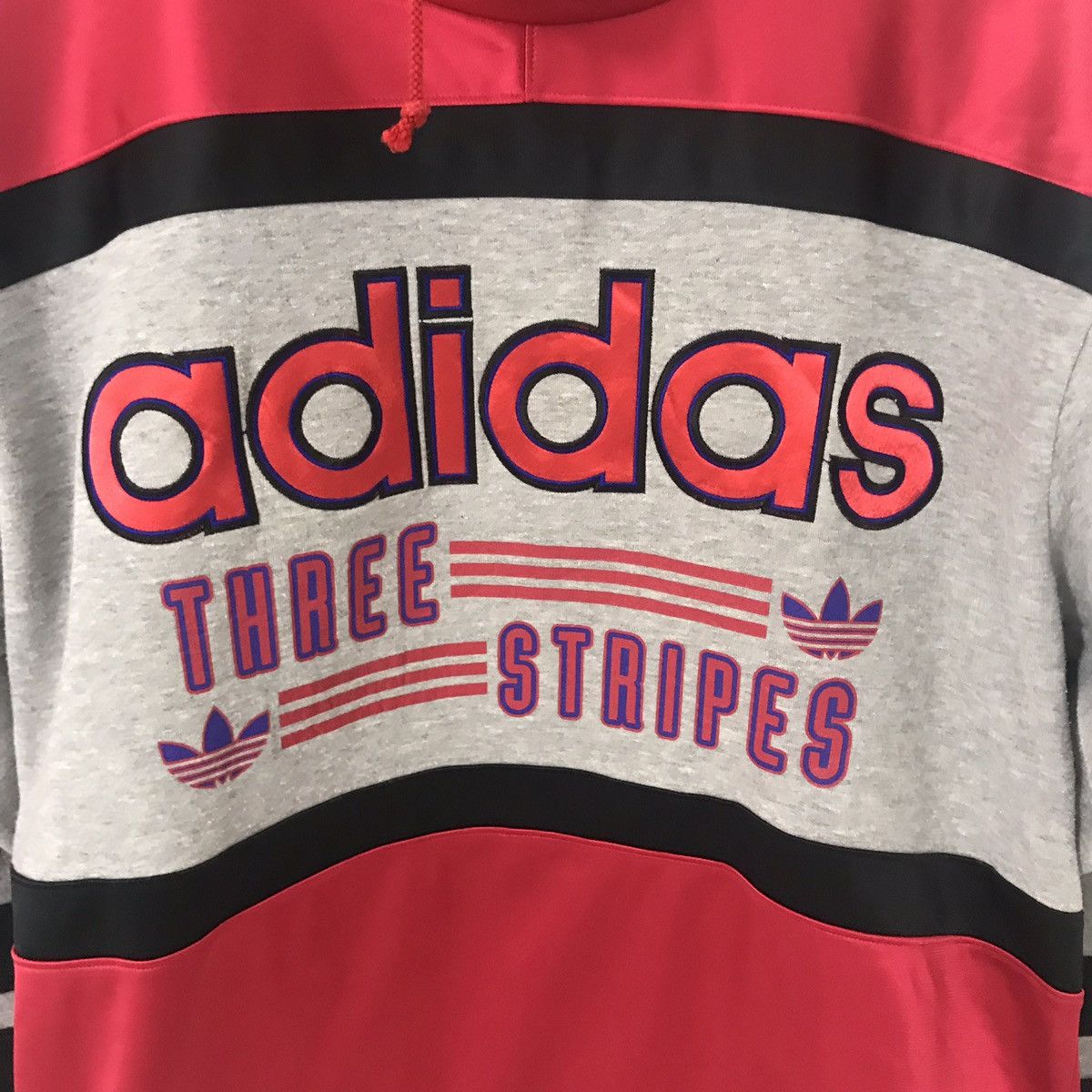 Adidas × Vintage Vintage Adidas Big Logo Trefoil Turtleneck Sweater Size US M / EU 48-50 / 2 - 4 Thumbnail