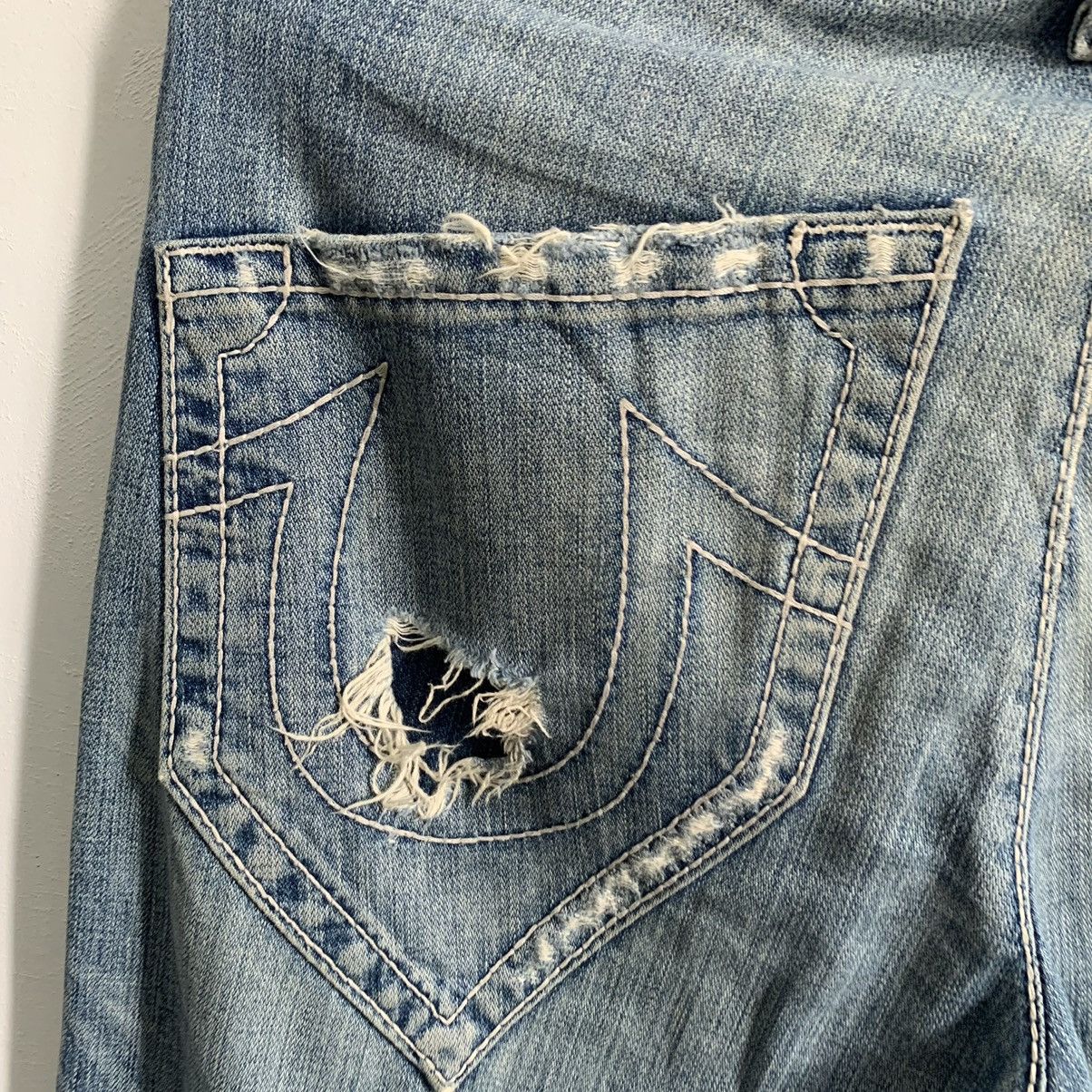 True Religion × Vintage True Religion Distressed Denim Size US 32 / EU 48 - 11 Thumbnail