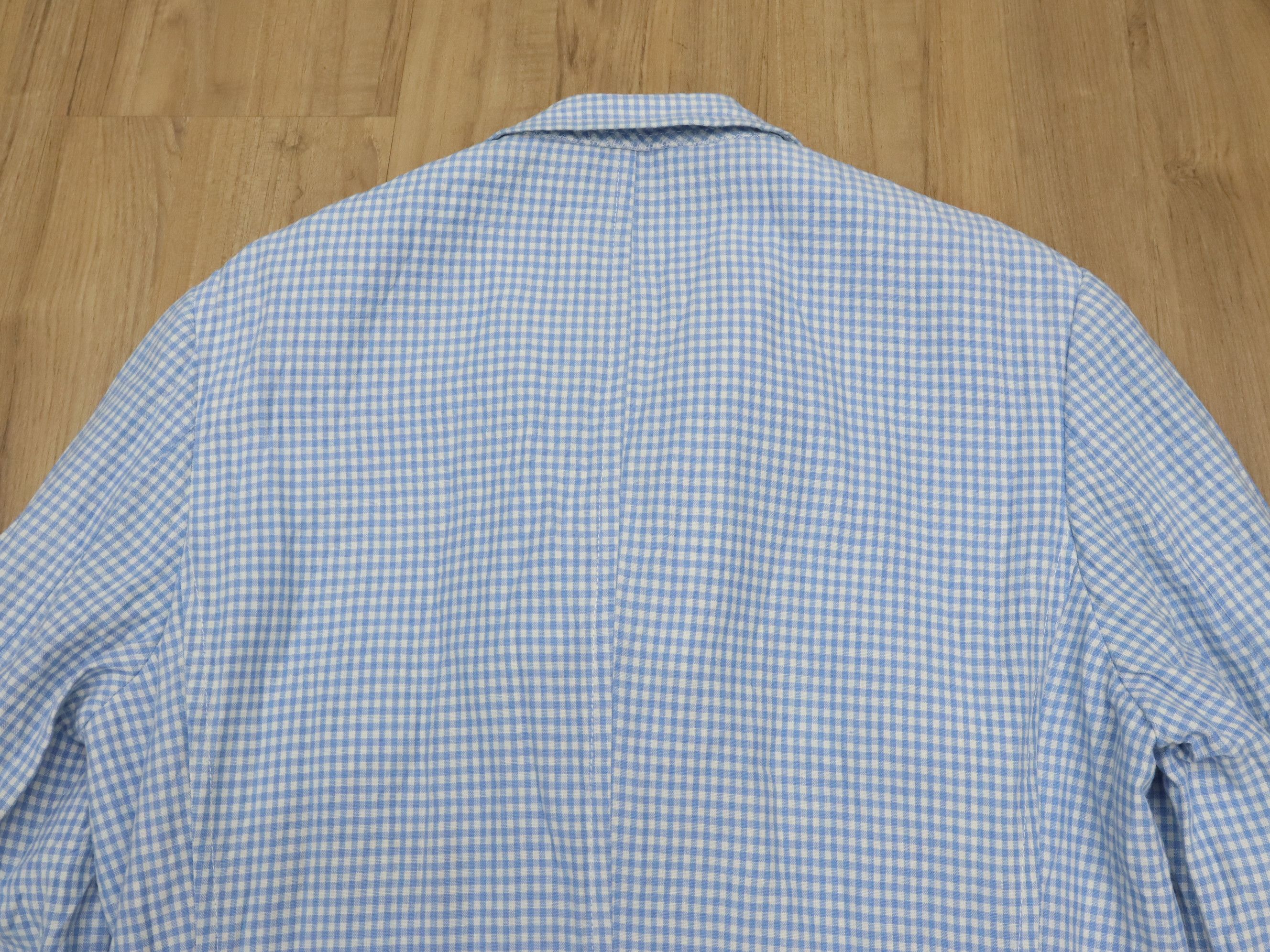 Comme des Garcons CDGH AD2007 Linen/Polyester Grid Jacket Size US M / EU 48-50 / 2 - 10 Thumbnail