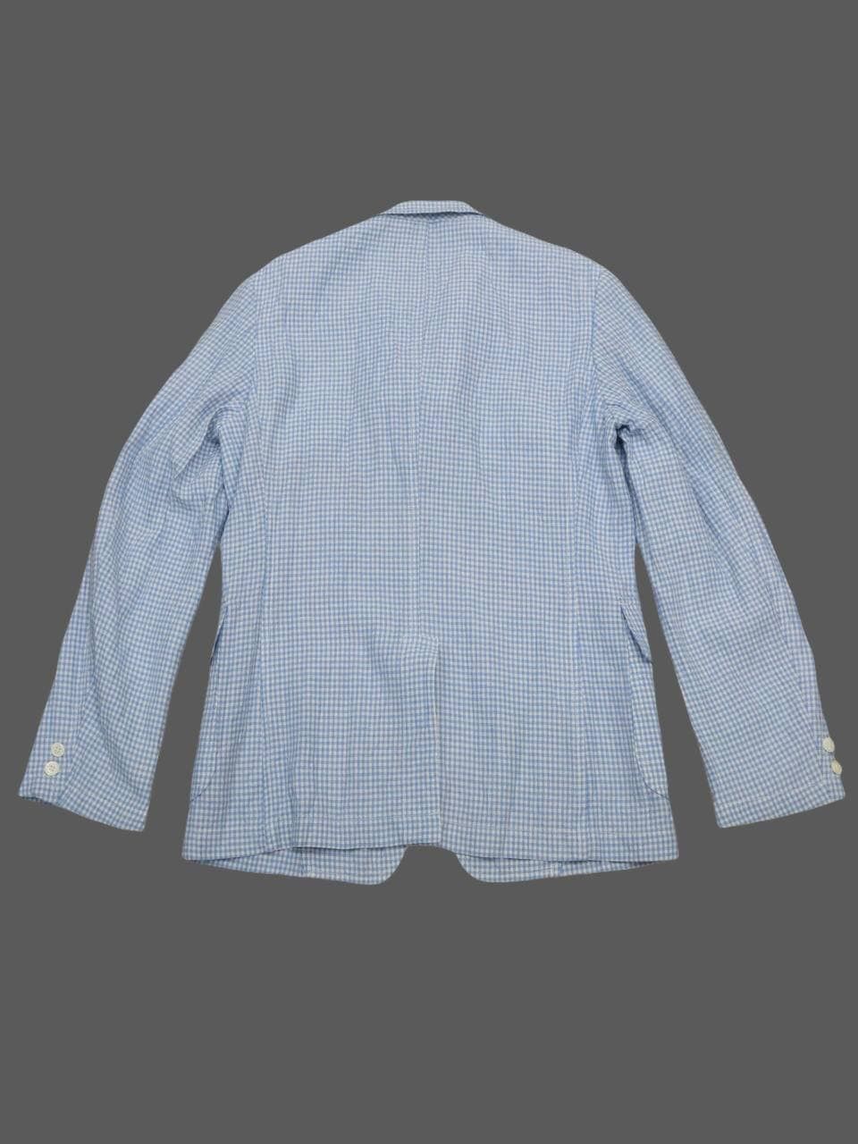 Comme des Garcons CDGH AD2007 Linen/Polyester Grid Jacket Size US M / EU 48-50 / 2 - 3 Thumbnail