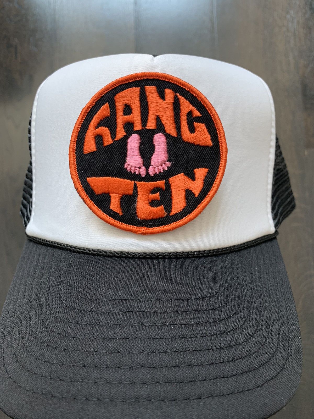 Other Vintage 70’s Hang Ten Patch on New Trucker Hat Size ONE SIZE - 3 Thumbnail