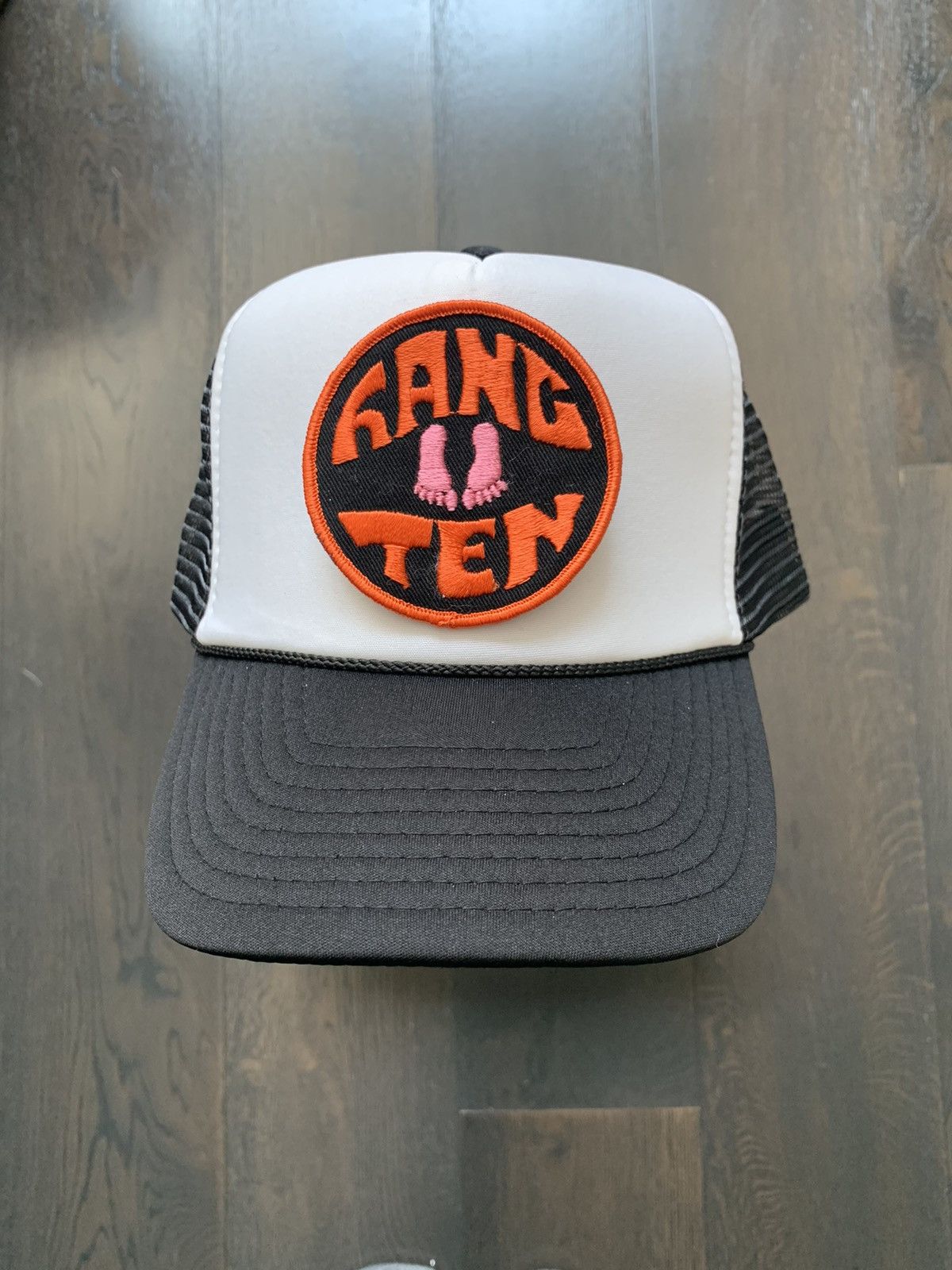 Other Vintage 70’s Hang Ten Patch on New Trucker Hat Size ONE SIZE - 1 Thumbnail