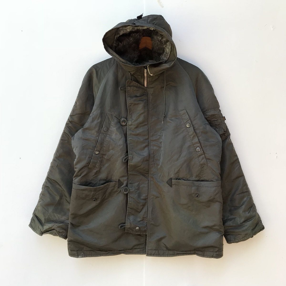 Alpha Industries cold wheather parka Hoodie Jacket