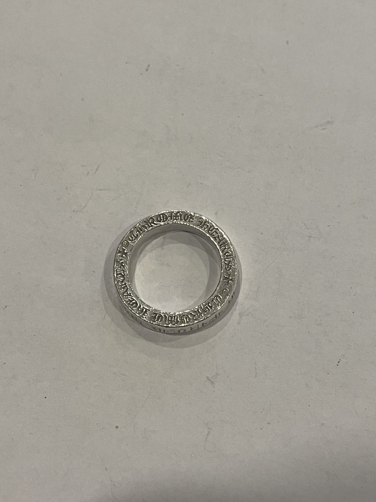 Chrome Hearts RARE Chrome Hearts FUCK YOU Spacer Ring 3mm Size 5 Silver Size ONE SIZE - 6 Thumbnail