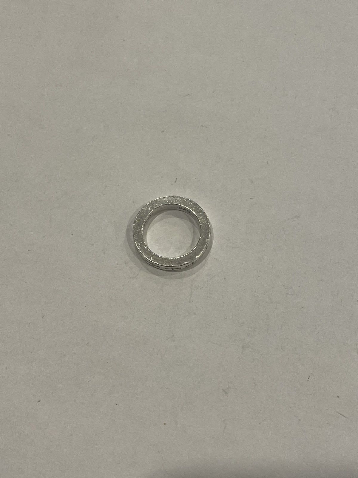 Chrome Hearts RARE Chrome Hearts FUCK YOU Spacer Ring 3mm Size 5 Silver Size ONE SIZE - 8 Thumbnail