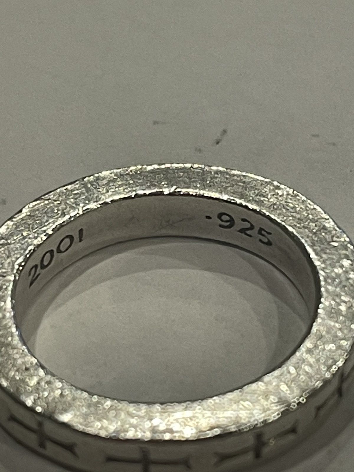Chrome Hearts RARE Chrome Hearts FUCK YOU Spacer Ring 3mm Size 5 Silver Size ONE SIZE - 9 Thumbnail