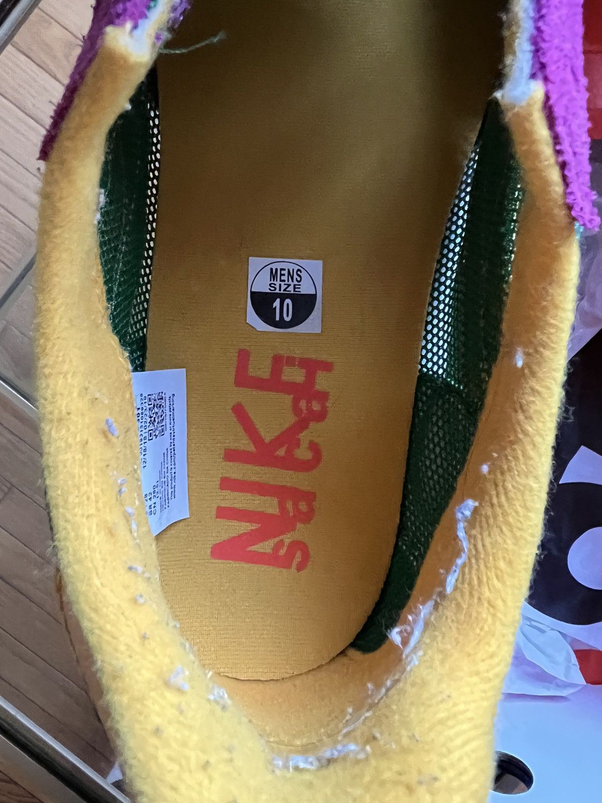Nike × Sacai Sacai x LDV Waffle Pine Green 2019 Size US 10 / EU 43 - 3 Thumbnail