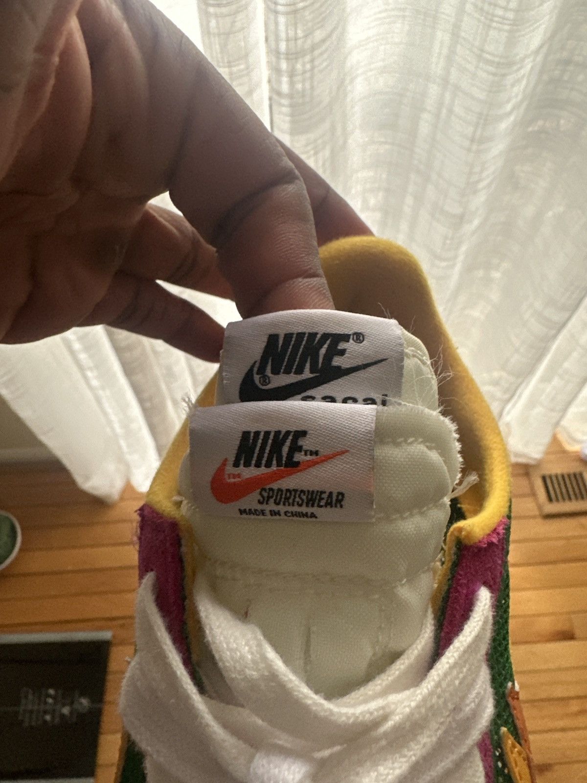 Nike × Sacai Sacai x LDV Waffle Pine Green 2019 Size US 10 / EU 43 - 14 Thumbnail