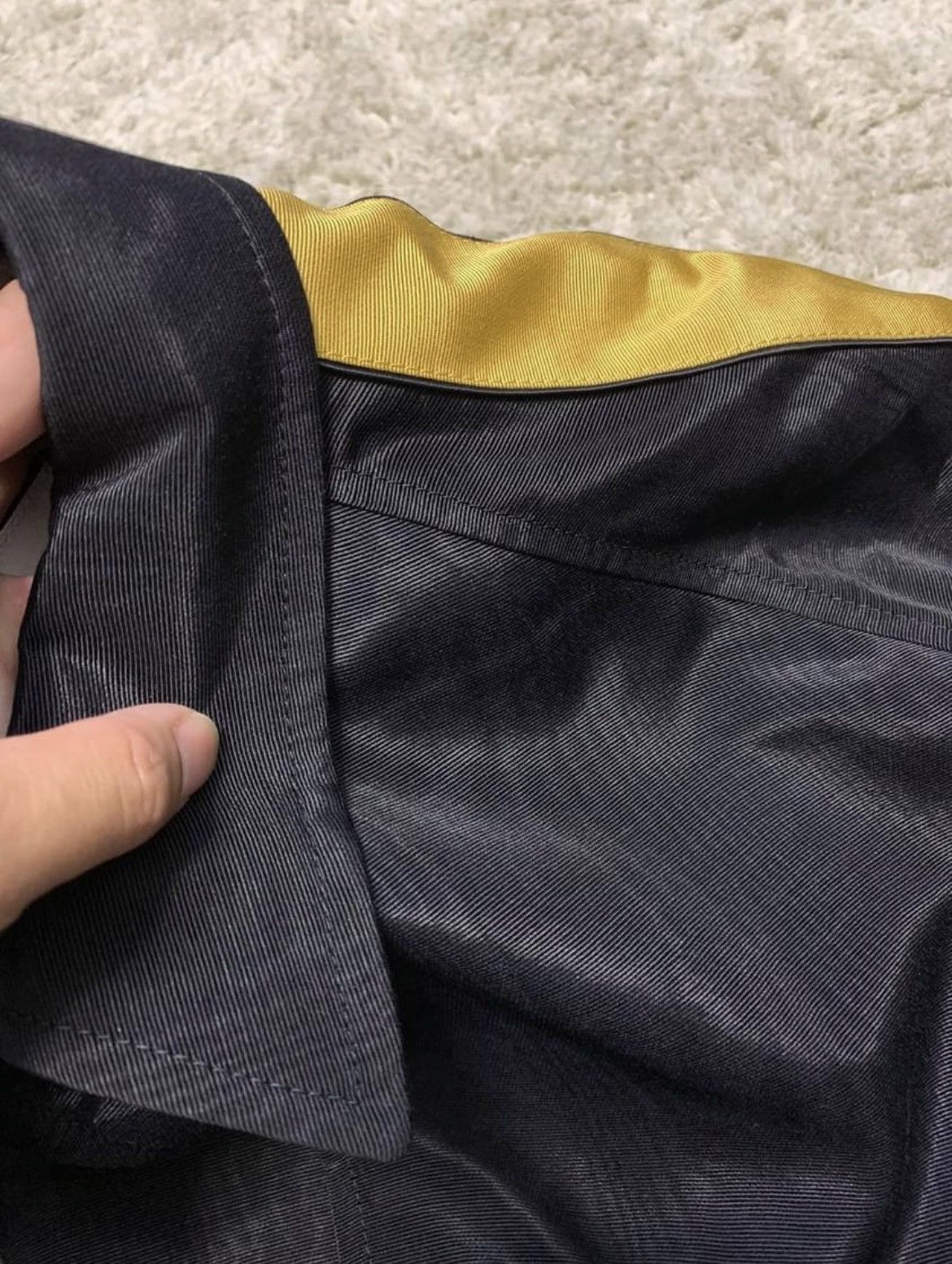 Celine × Hedi Slimane 19SS Christian Marclay Bi-Color Teddy Jacket sz46 Size US S / EU 44-46 / 1 - 5 Thumbnail