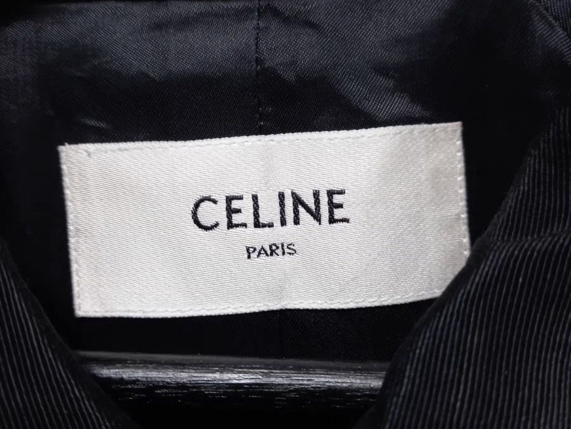Celine × Hedi Slimane 19SS Christian Marclay Bi-Color Teddy Jacket sz46 Size US S / EU 44-46 / 1 - 7 Thumbnail