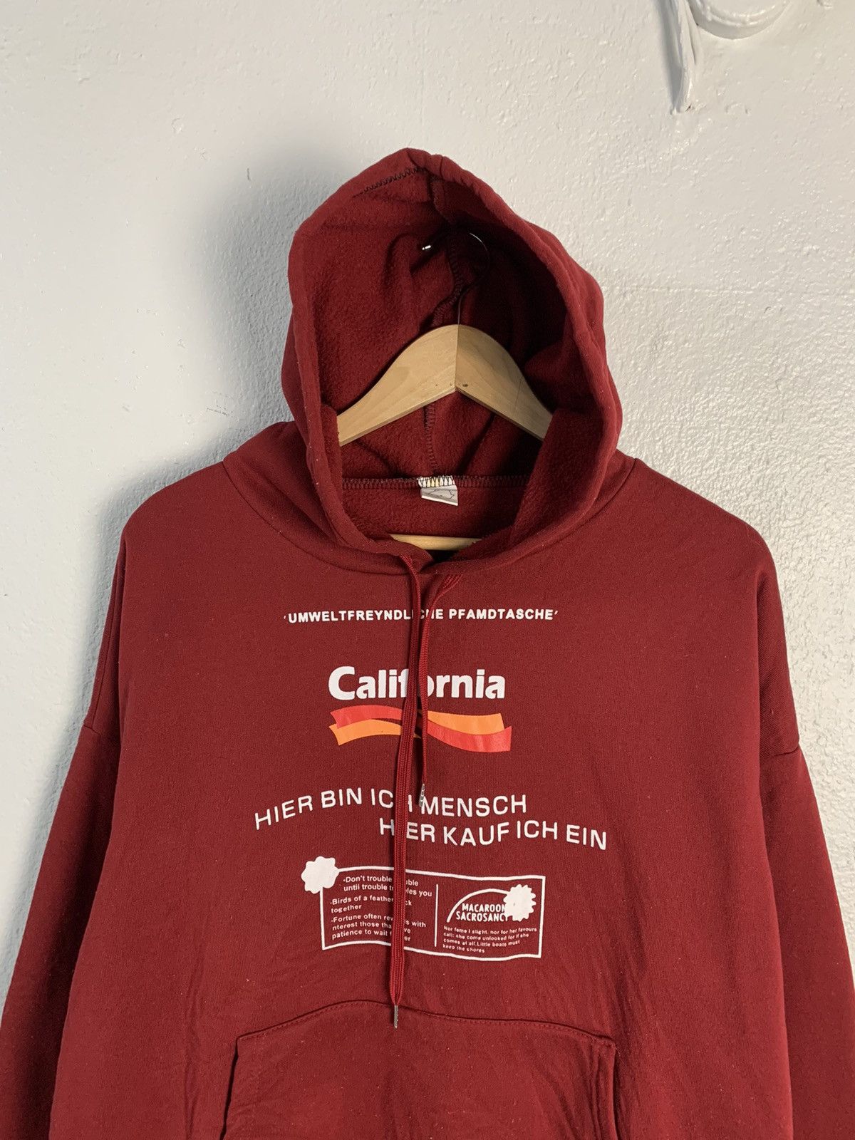 Japanese Brand California Hoodie Size US M / EU 48-50 / 2 - 4 Thumbnail
