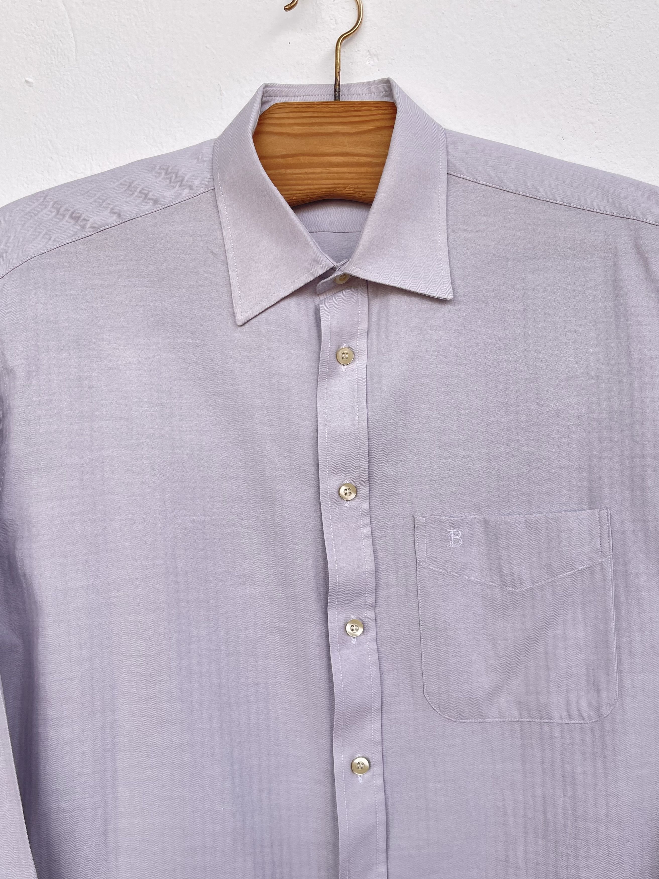 Balmain 🔥beige Grey Balmain classic shirt size L luxury Size US L / EU 52-54 / 3 - 2 Thumbnail