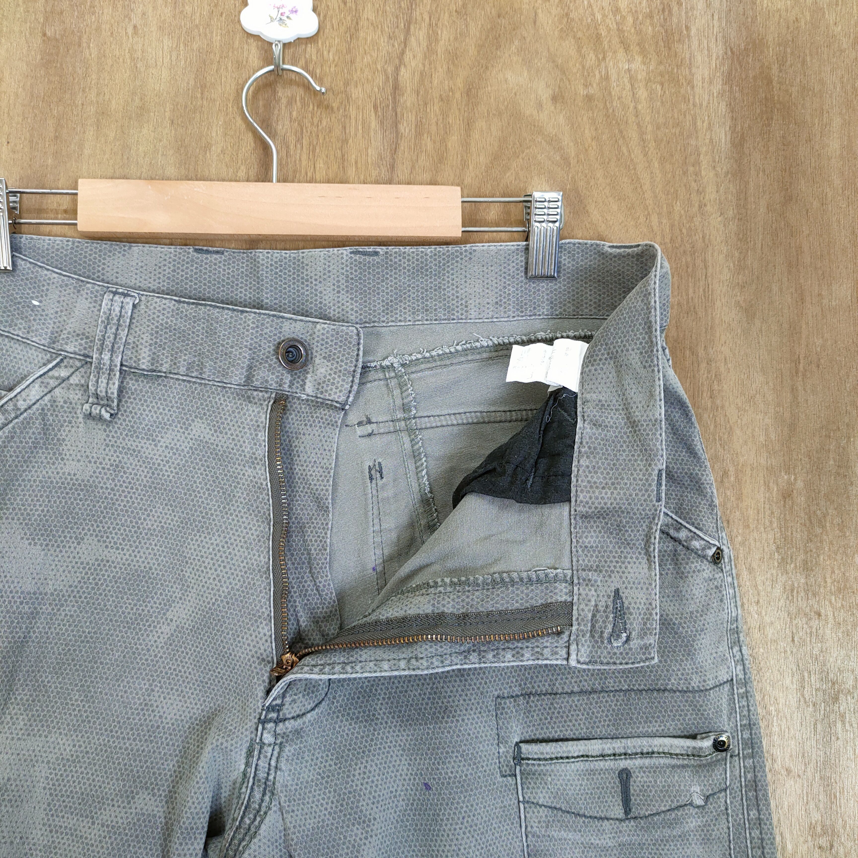 Japanese Brand × Vintage VINTAGE IZ FRONTIER FADED CARGO PANTS Size US 32 / EU 48 - 12 Thumbnail