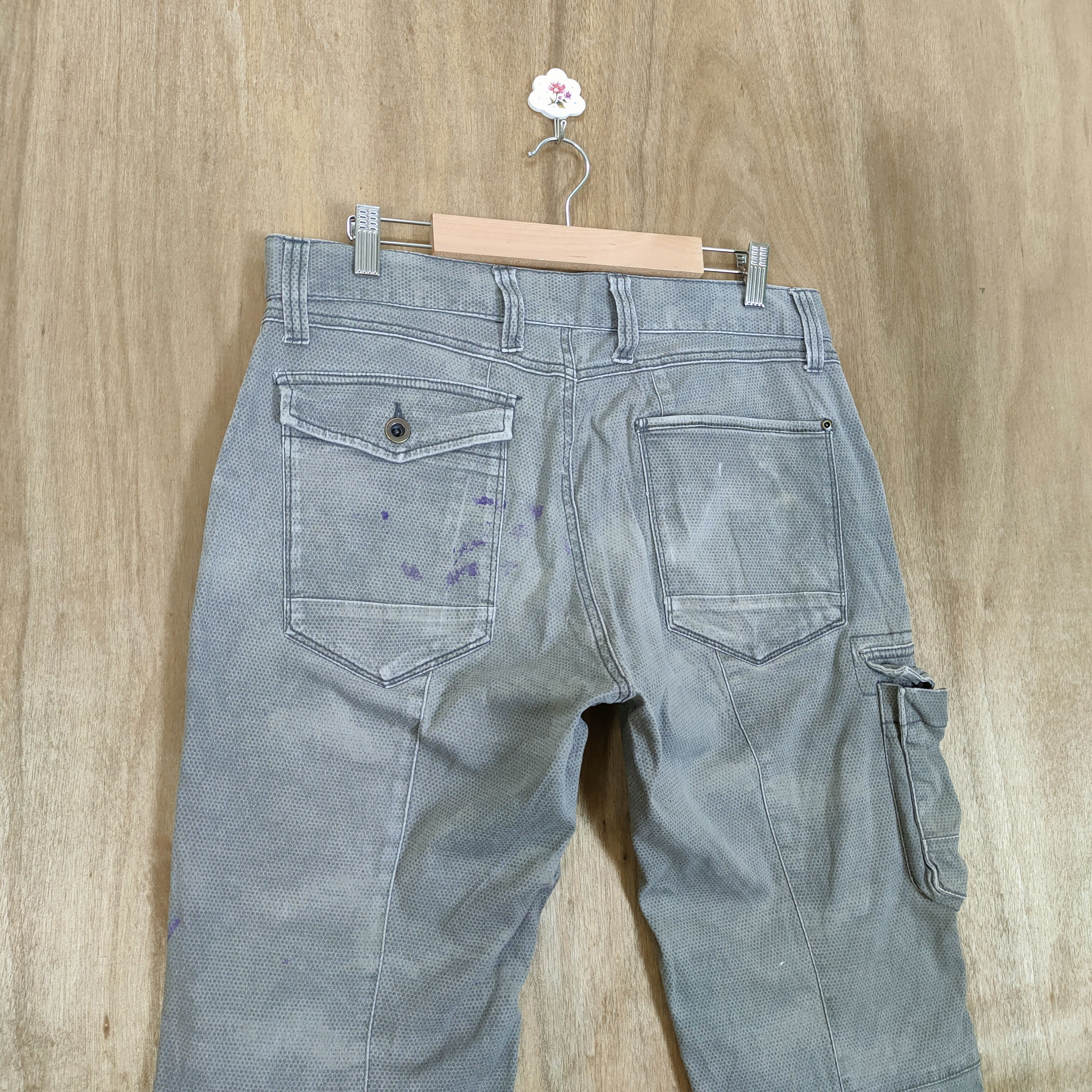 Japanese Brand × Vintage VINTAGE IZ FRONTIER FADED CARGO PANTS Size US 32 / EU 48 - 8 Thumbnail