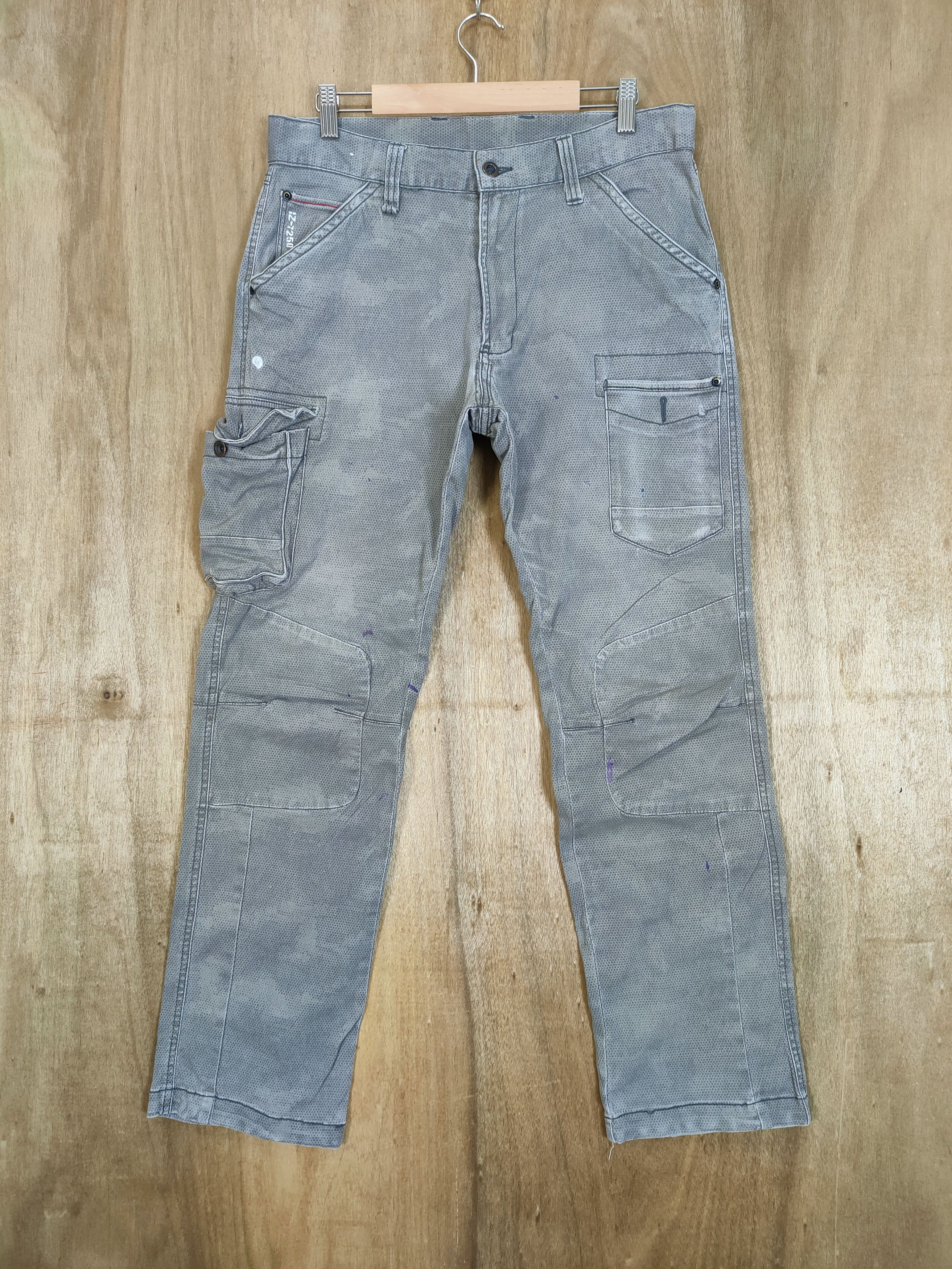 Japanese Brand × Vintage VINTAGE IZ FRONTIER FADED CARGO PANTS Size US 32 / EU 48 - 1 Thumbnail