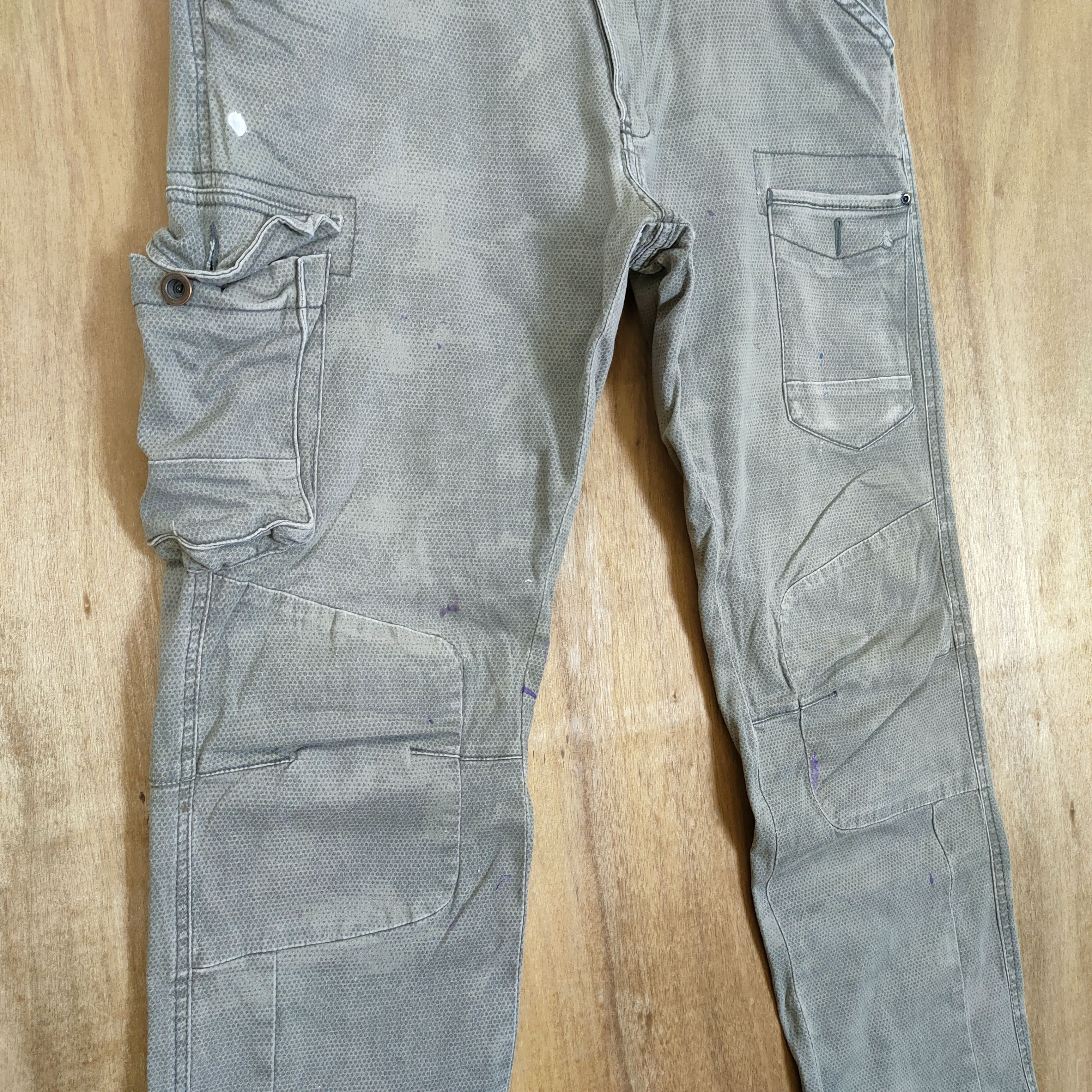 Japanese Brand × Vintage VINTAGE IZ FRONTIER FADED CARGO PANTS Size US 32 / EU 48 - 6 Thumbnail
