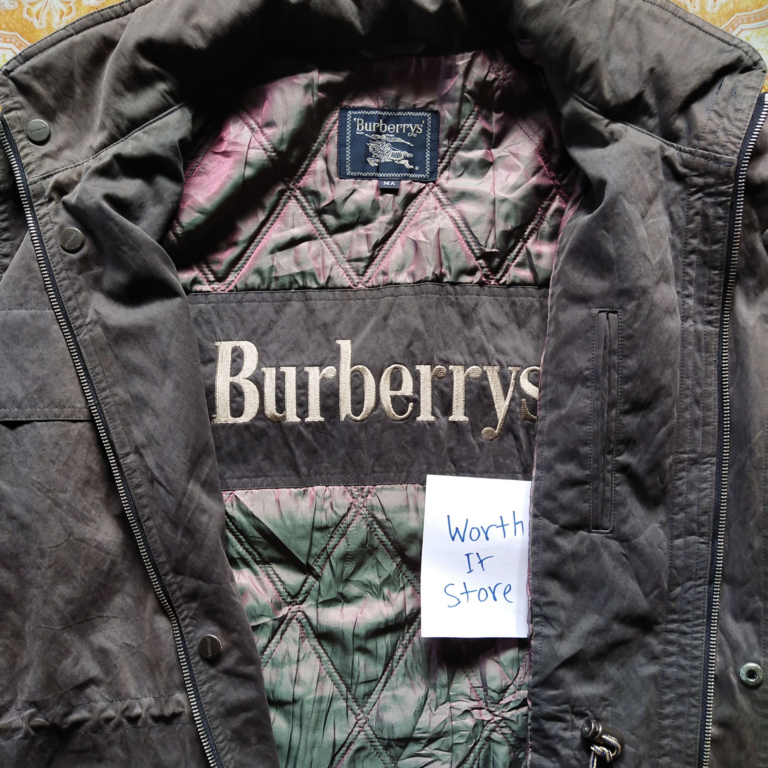 Burberry Vintage Burberry Jacket Size US XL / EU 56 / 4 - 14 Thumbnail