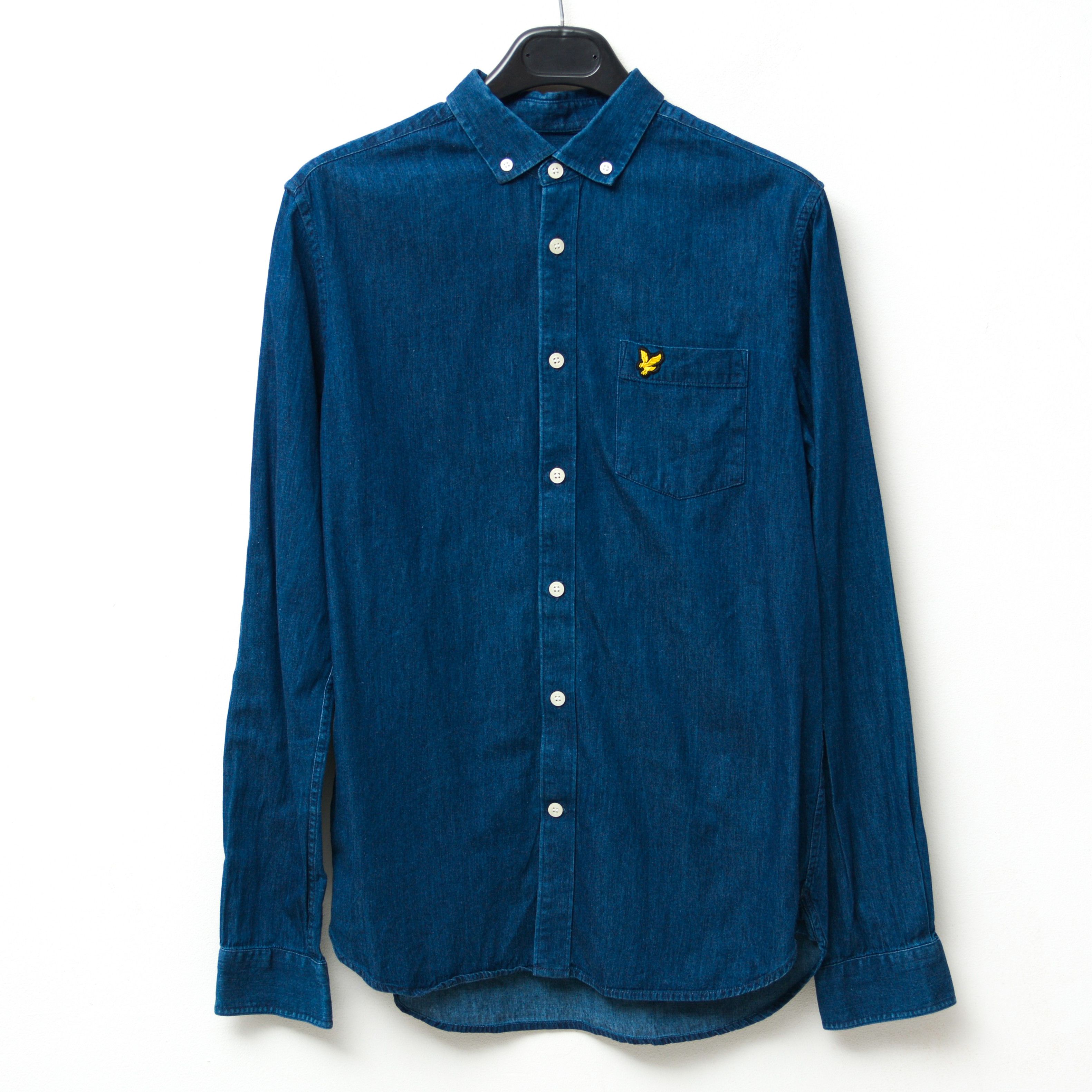 Lyle & Scott Casual Shirt Navy Long Sleeved Top Formal Denim Button Up Size US XS / EU 42 / 0 - 1 Thumbnail