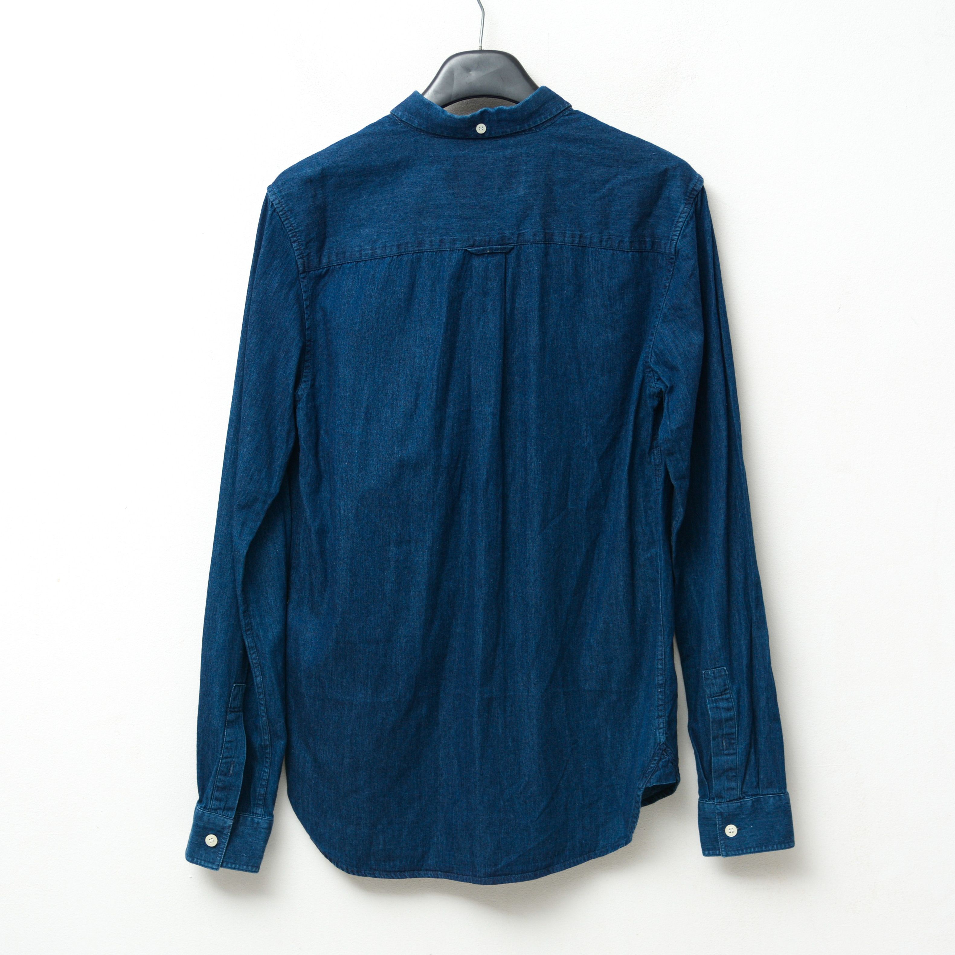 Lyle & Scott Casual Shirt Navy Long Sleeved Top Formal Denim Button Up Size US XS / EU 42 / 0 - 3 Thumbnail