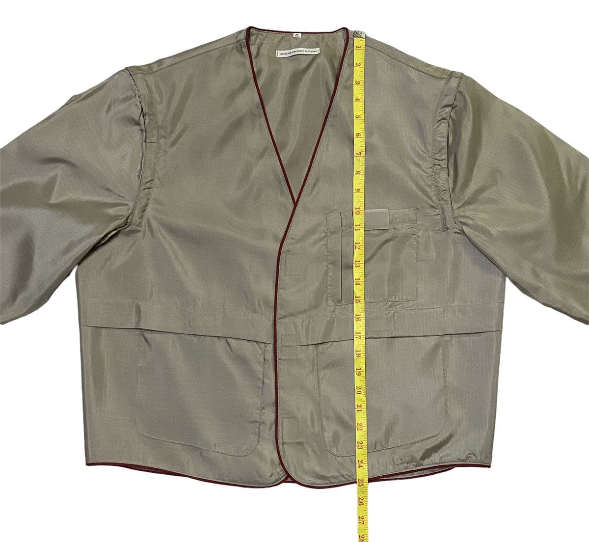 Issey Miyake Issey Miyake Design Lab Studio Light Jacket 2 in 1 Size US M / EU 48-50 / 2 - 4 Thumbnail