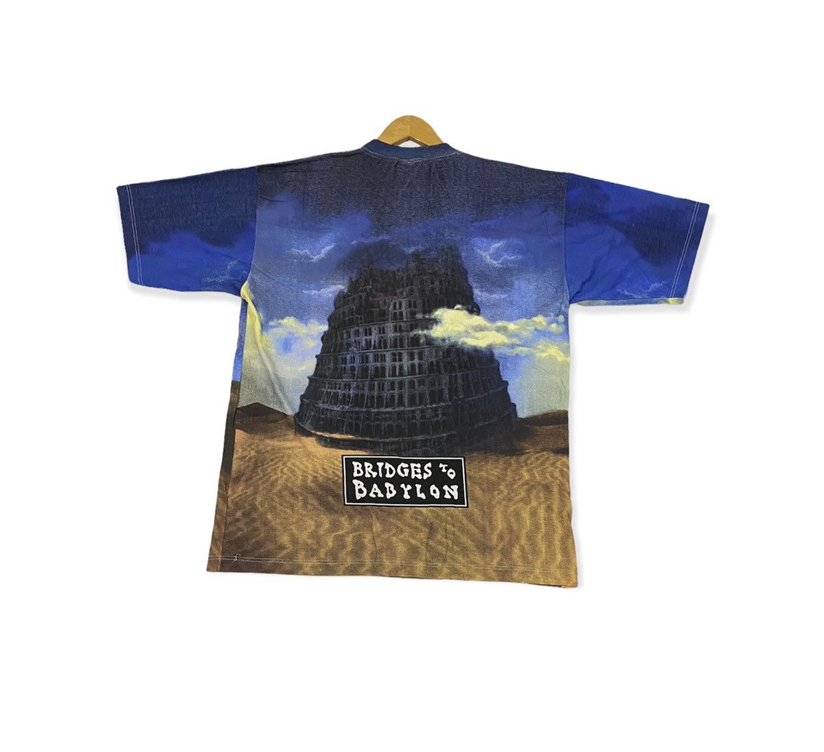 Band Tees vintage 1998 THE ROLLING STONES bridges to babylon t-shirts Size US XL / EU 56 / 4 - 2 Thumbnail