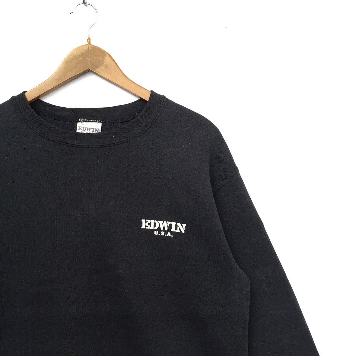 Edwin Vintage 90s Edwin U.S.A. Small Logo Sweatshirt | Hype Dope Size US M / EU 48-50 / 2 - 2 Thumbnail