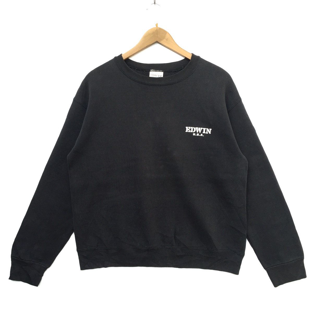 Edwin Vintage 90s Edwin U.S.A. Small Logo Sweatshirt | Hype Dope Size US M / EU 48-50 / 2 - 1 Thumbnail