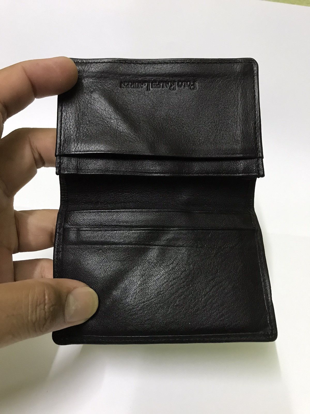 Polo Ralph Lauren 🔥🔥STEALS🔥🔥!!!POLO RALPH LAUREN LEATHER CARDHOLDER Size ONE SIZE - 7 Thumbnail